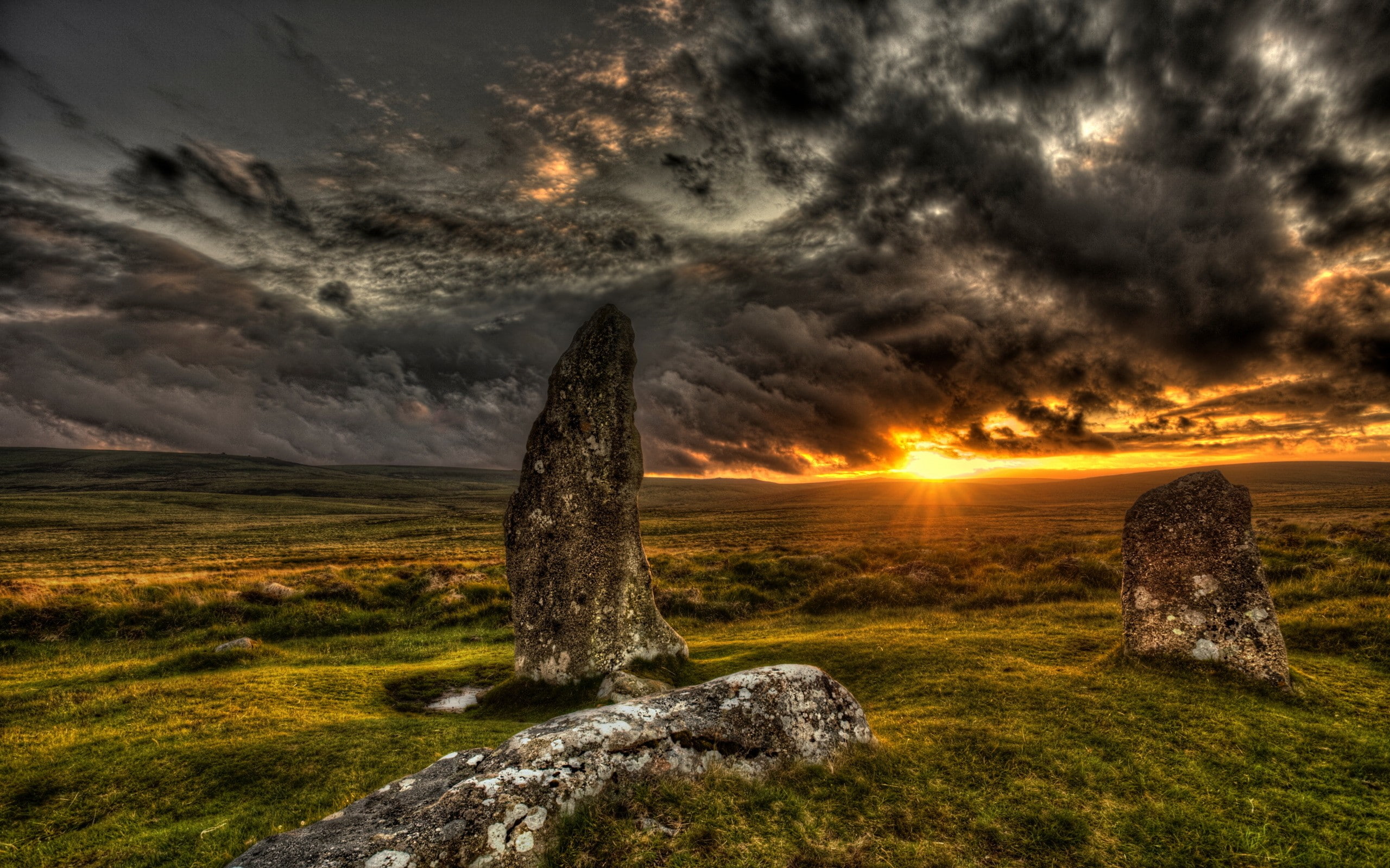 landscape, 2K, plains, nature, HD Wallpaper