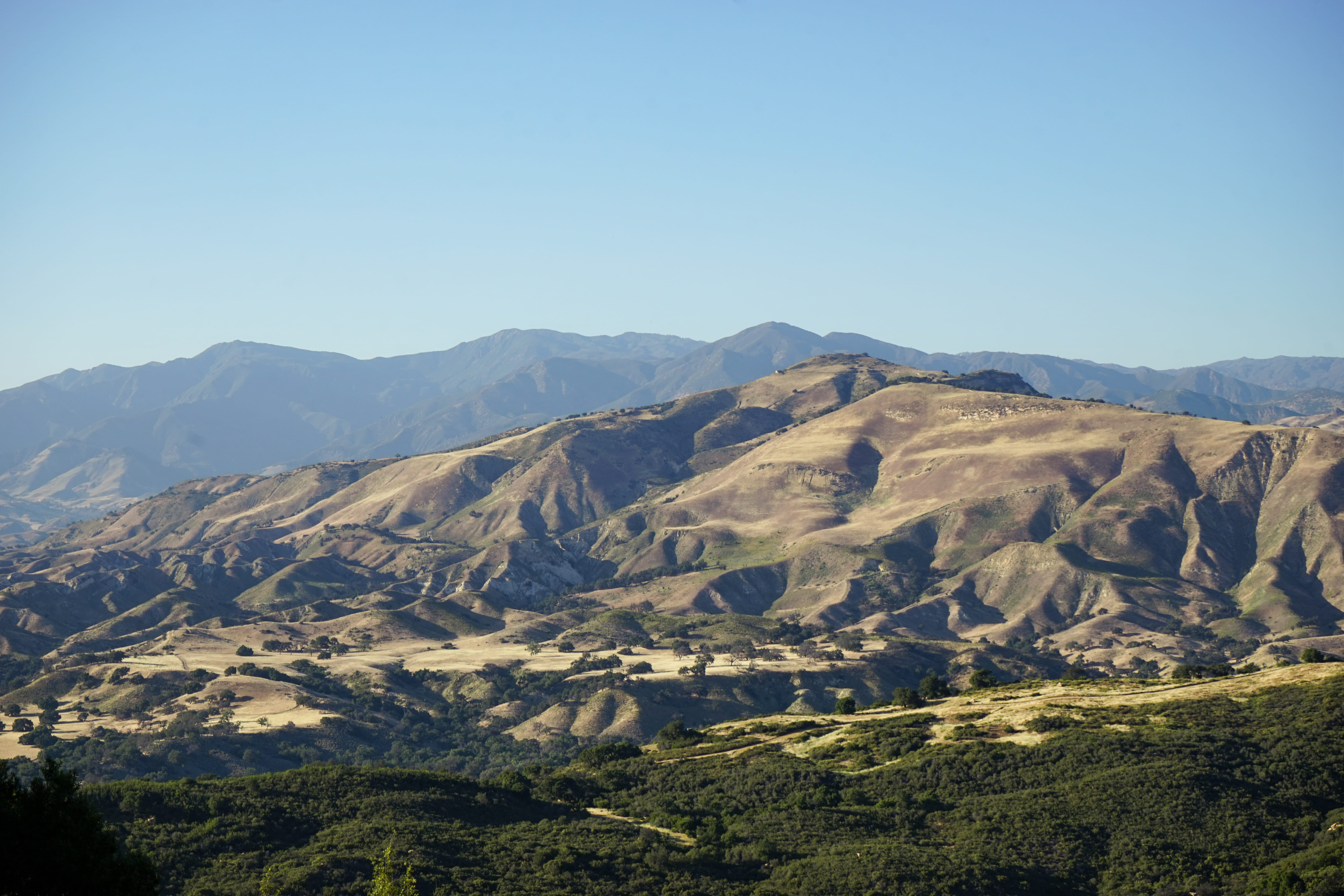 arid climate, home, environment, mountain, hills, ranch, blue, take me there, forest, day, scenics - nature, clear sky, green, road trip, non-urban scene, HD Wallpaper