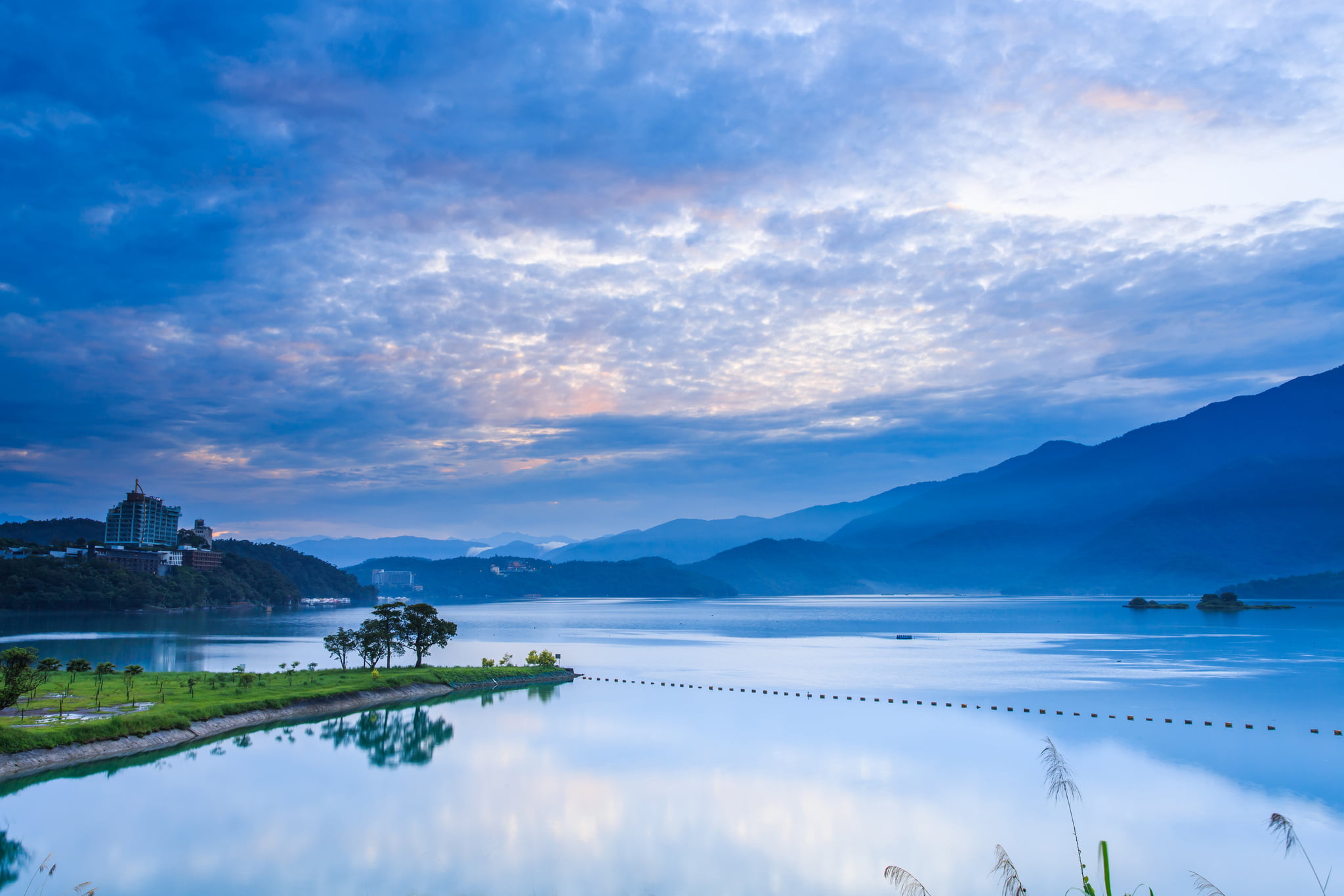 scenics, cloud - Sky, mountains, tranquil Scene, sunrise - Dawn, the sky, sunset, summer, building exterior, no People, rural Scene, clouds, panoramic, HD Wallpaper