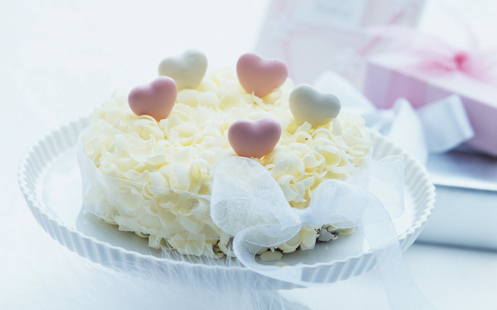 tenderness, white, candy, event, backgrounds, sweet Food, indoors, food and drink, wedding, celebration, cake, snack, temptation, indulgence, cultures, HD Wallpaper