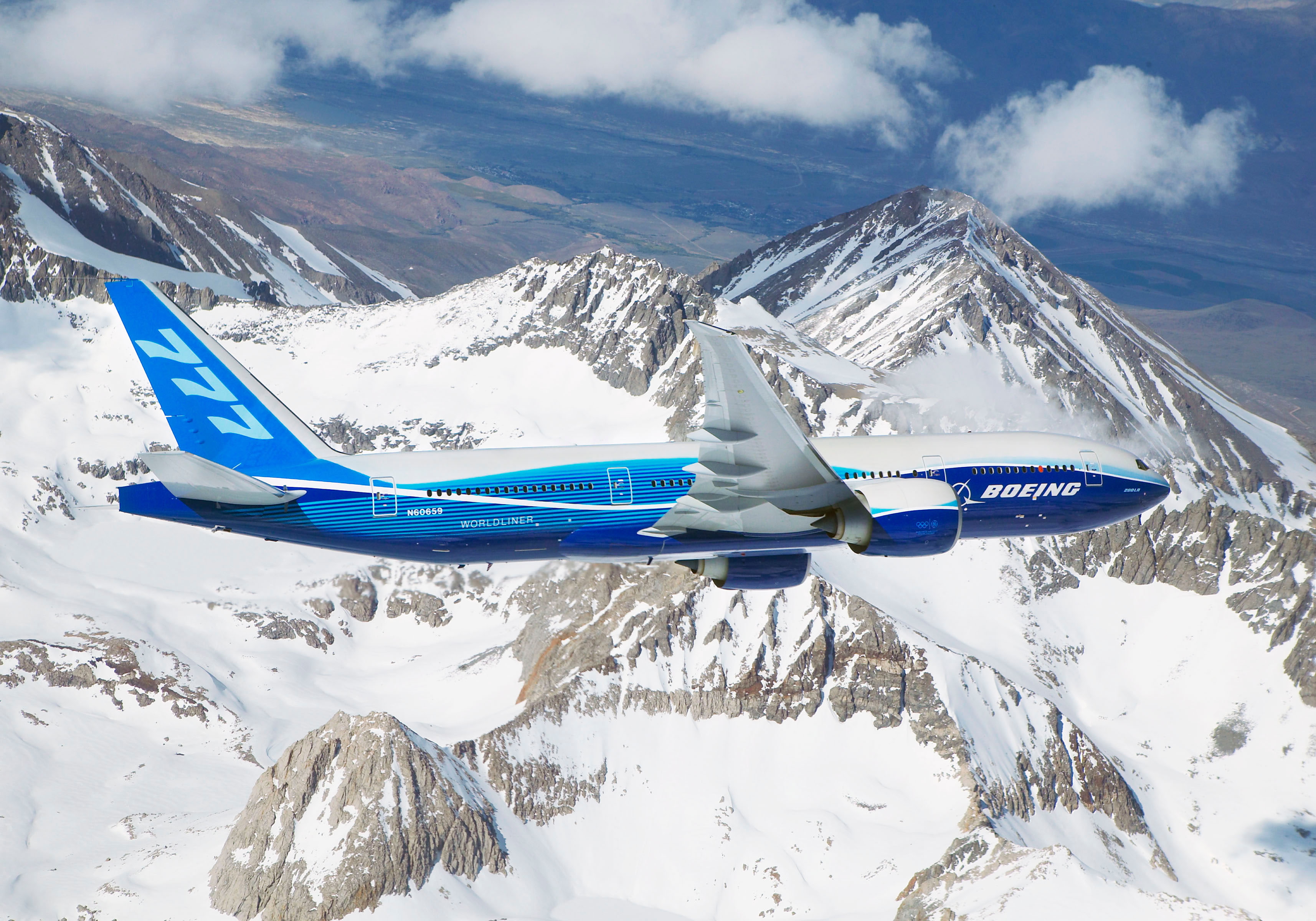 2K, plane, 777, jet, aircraft, boeing, airplane, airliner, HD Wallpaper