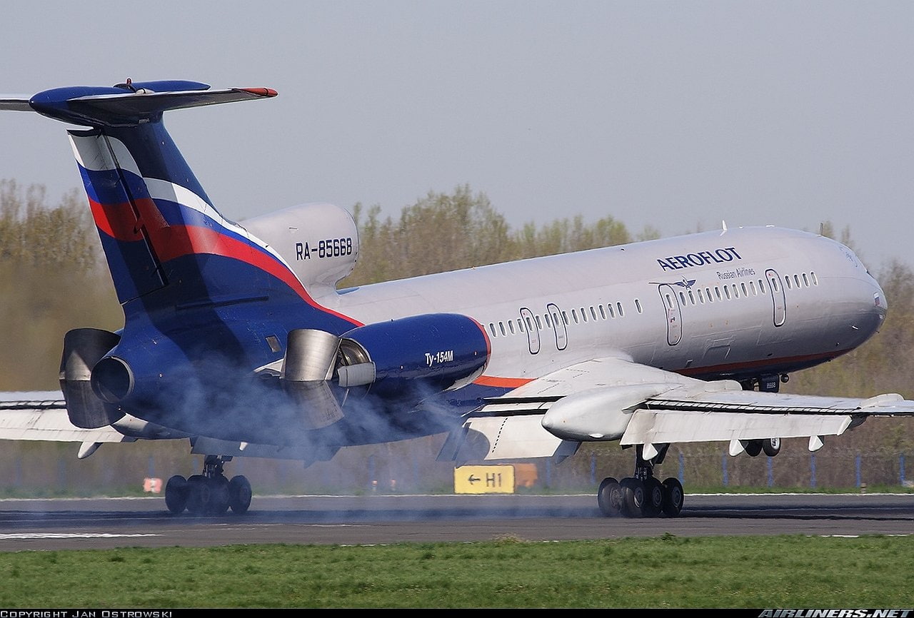 Aircrafts, Tupolev Tu-154, 720P, HD Wallpaper