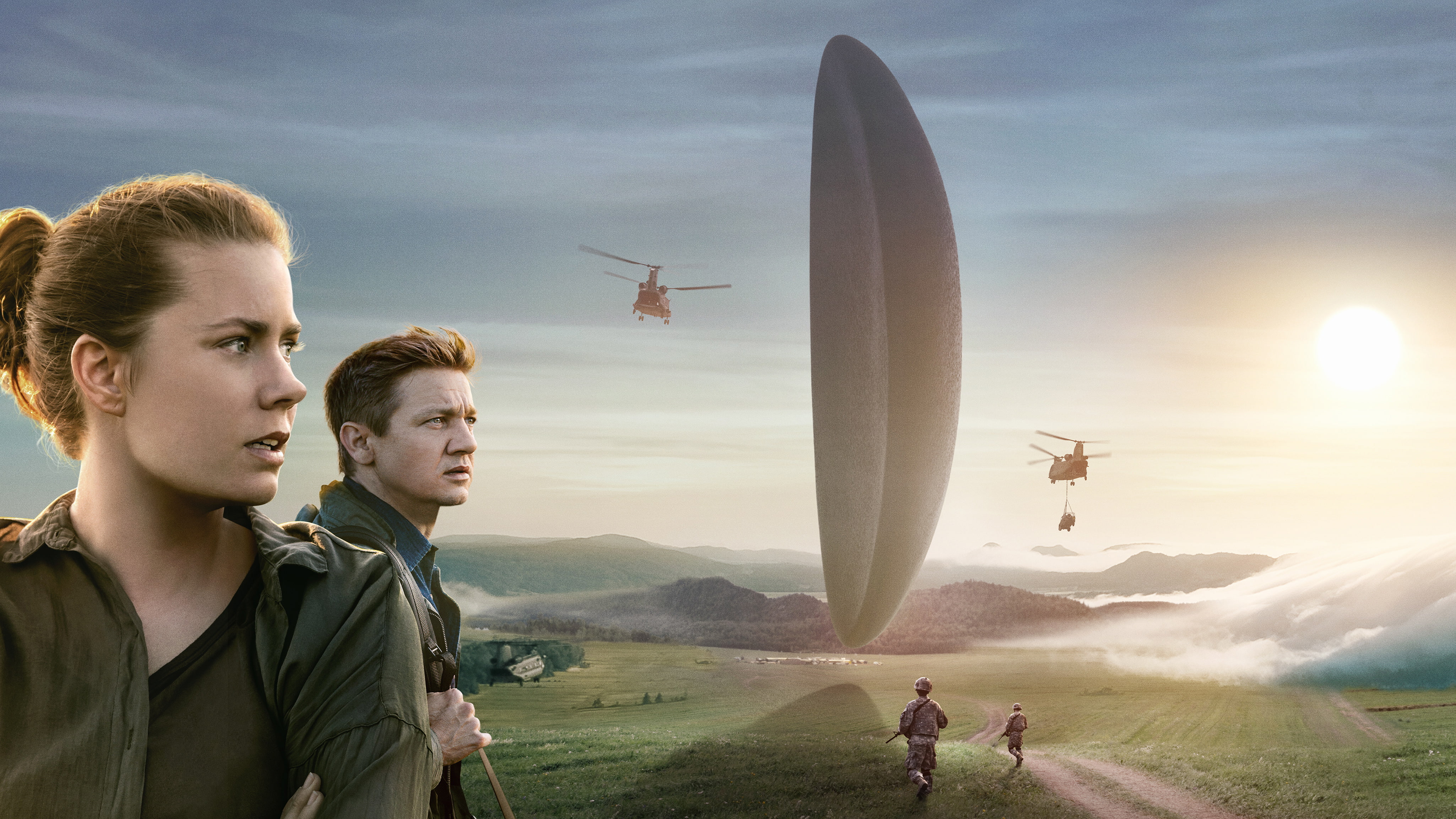 Jeremy Renner, 4K, Arrival, Sci-Fi, Amy Adams, 2016, 4K, HD Wallpaper