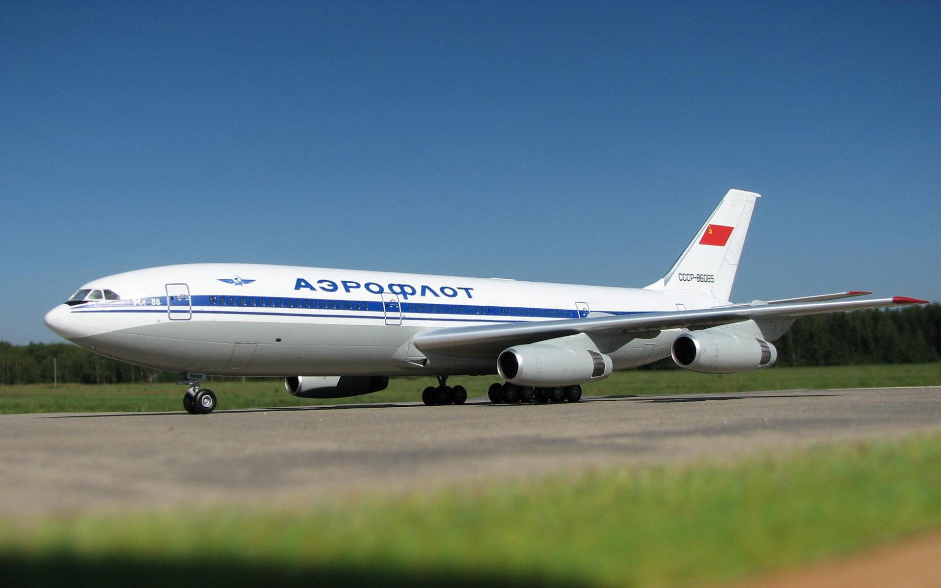 aeroflot, airliners, air, skies, aircraft, russia, 1080P, HD Wallpaper