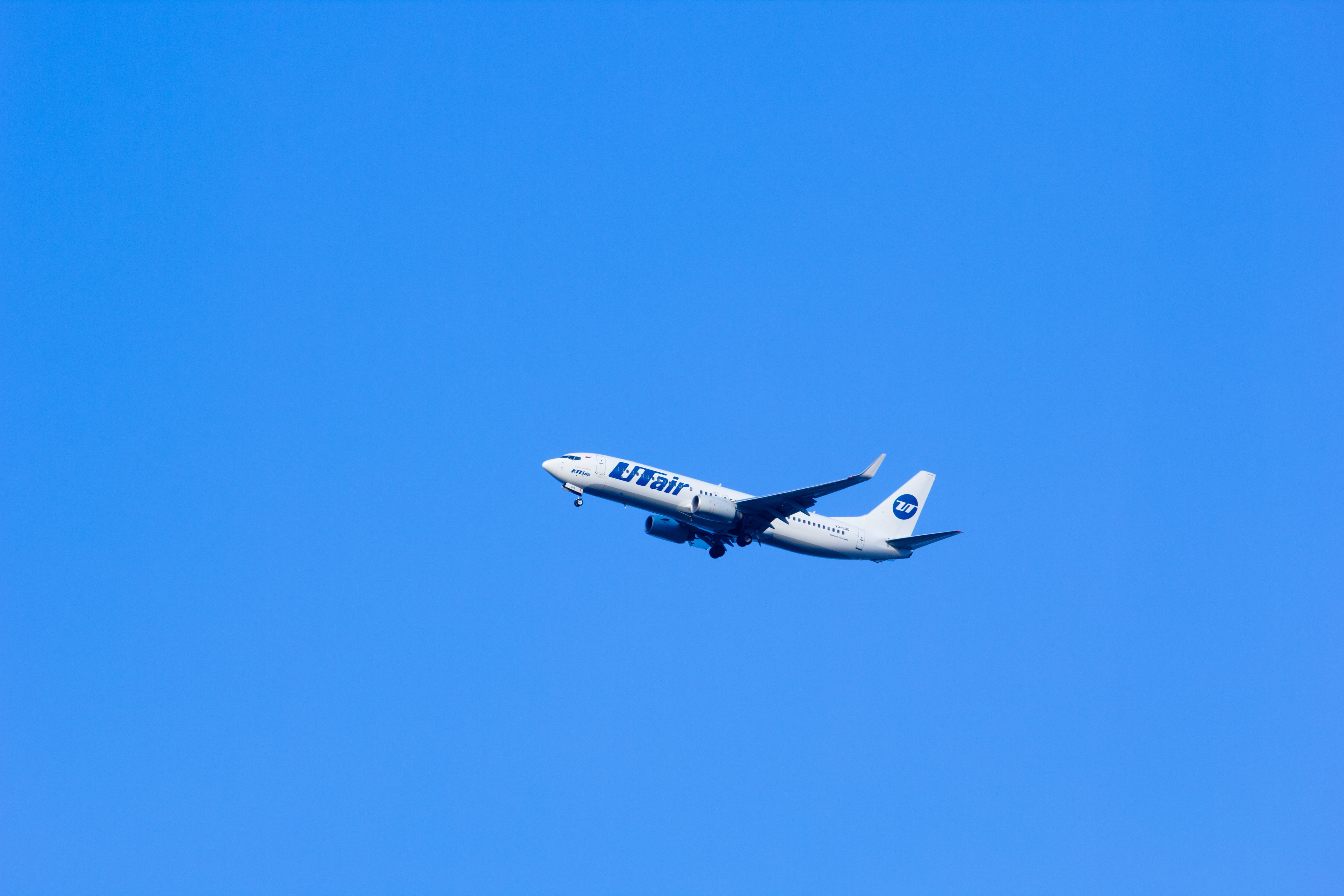 utair aviation, utair, nature, u, air transport, large, plane, airline, takeoff, tourism, take off, mode of transportation, mode of Transport, turbine, HD Wallpaper