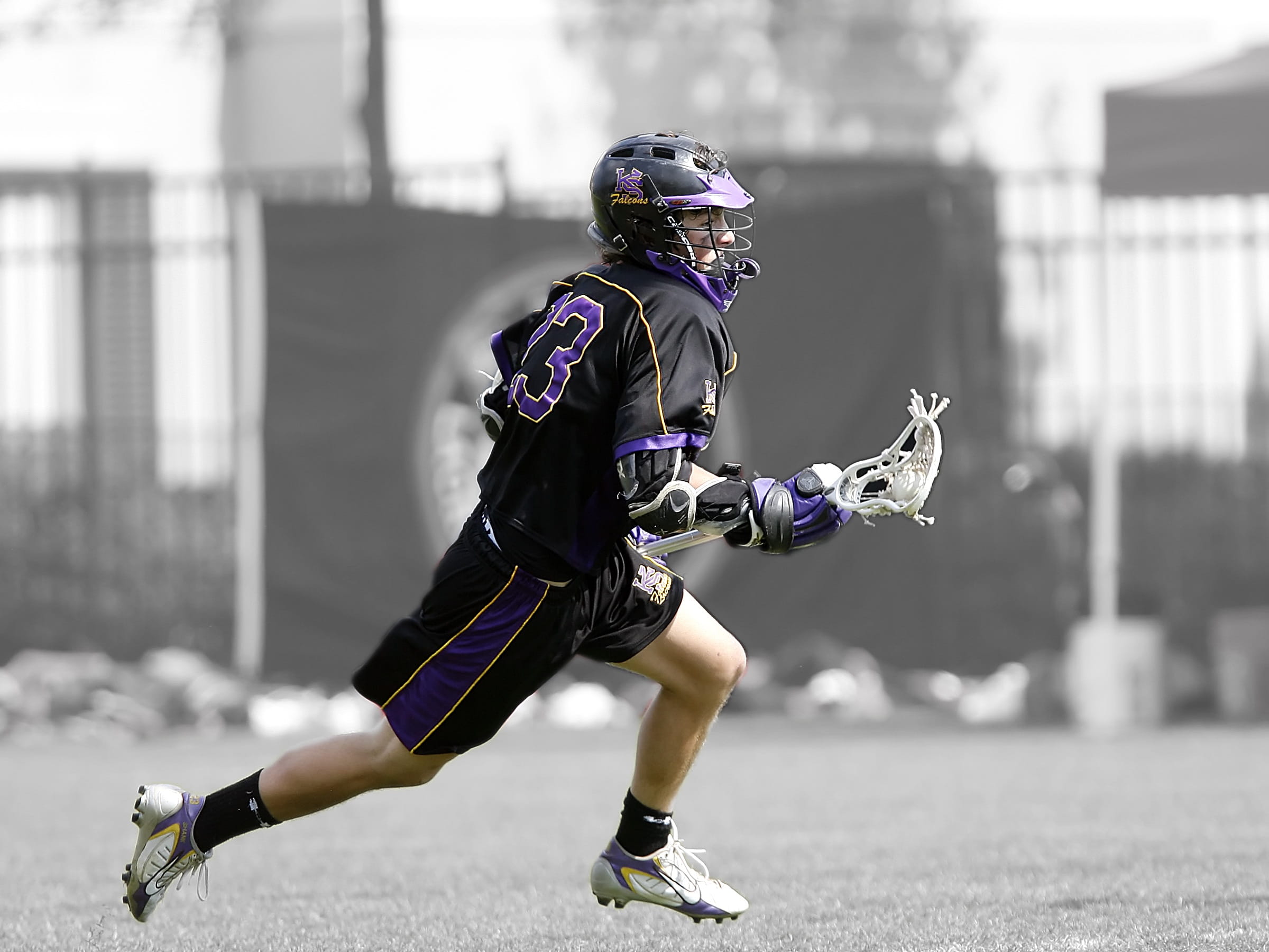 stick, sports clothing, young, running, full length, athlete, activity, Lax, playing, outdoors, gut, headwear, action photo, day, 1080P, real people, ball, HD Wallpaper