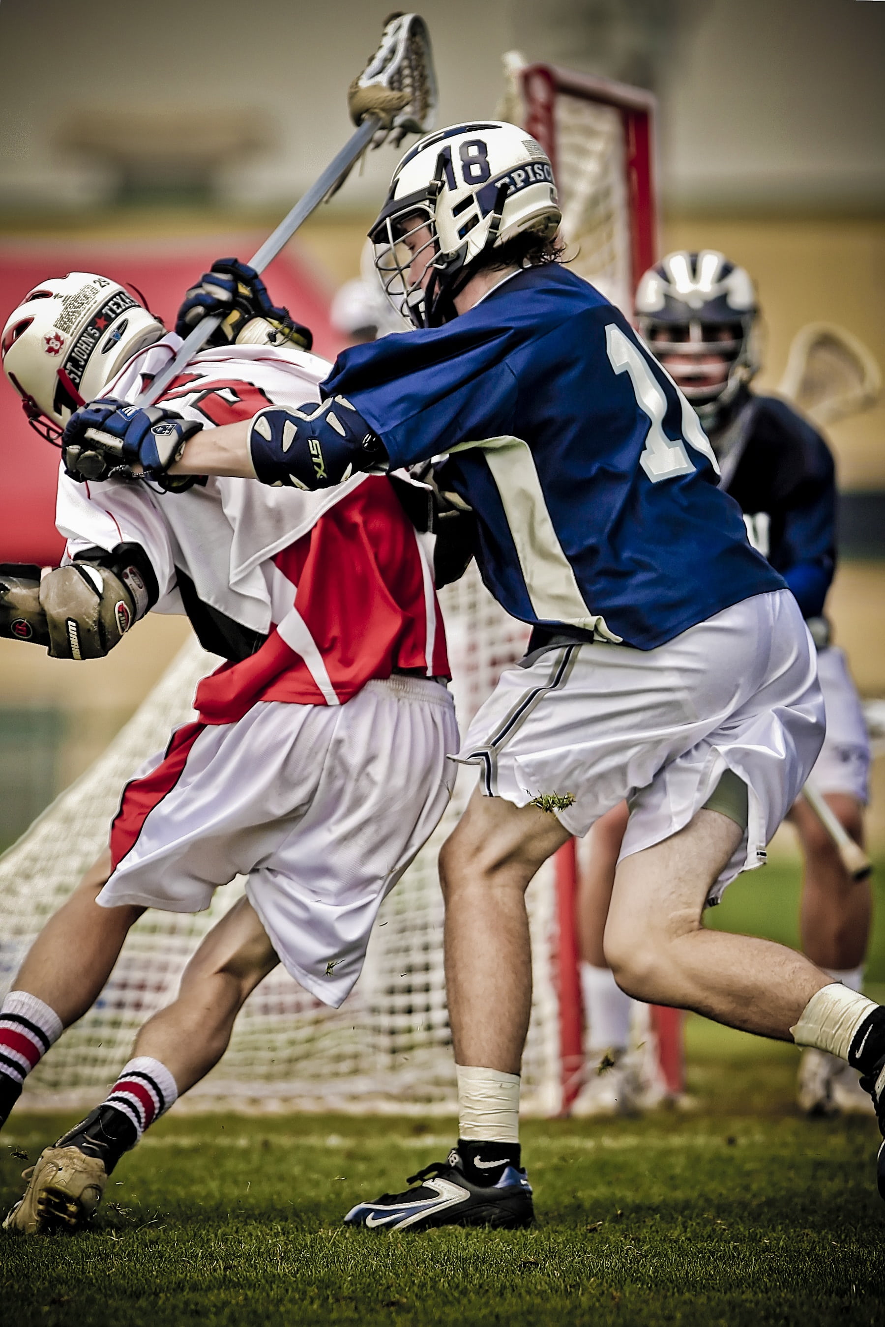 attack, clash, athlete, athletic, match, playing, net, lax, 2K, full length, headwear, sports uniform, costume, sport, outdoors, group of people, men, Phone HD Wallpaper
