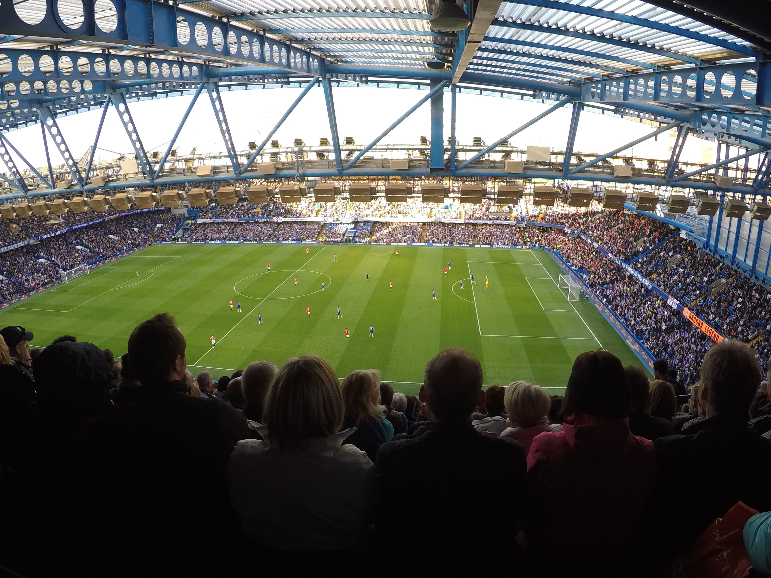 watching, etihad stadium, grass, day, people, team sport, women, match - sport, lifestyles, real people, crowd, looking, spectator, park, inside, high angle view, HD Wallpaper