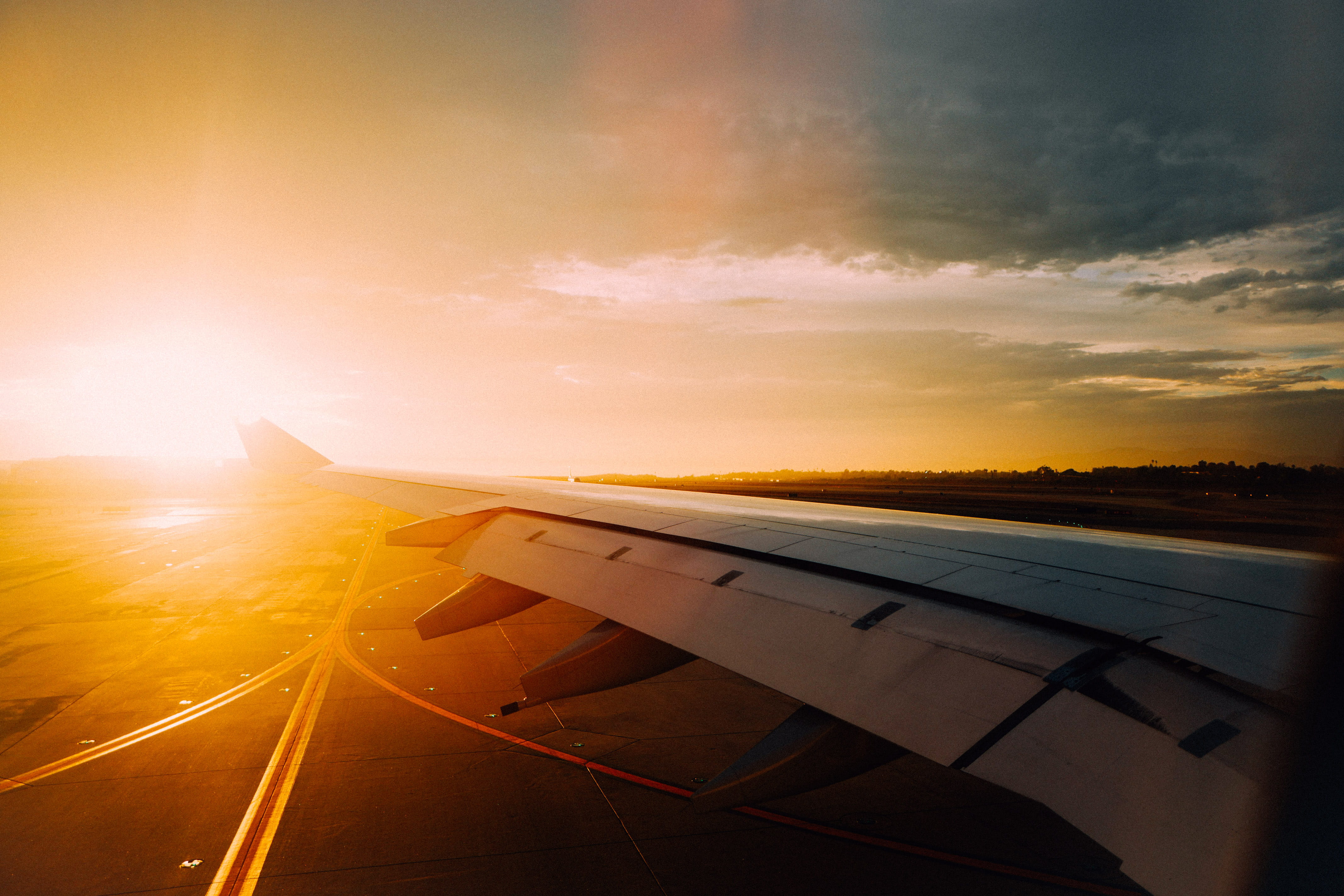 mode of transportation, aircraft wing, taking off, wing, lufthansa, plane, flying, los angeles international airport, transportation, commercial airplane, HD Wallpaper