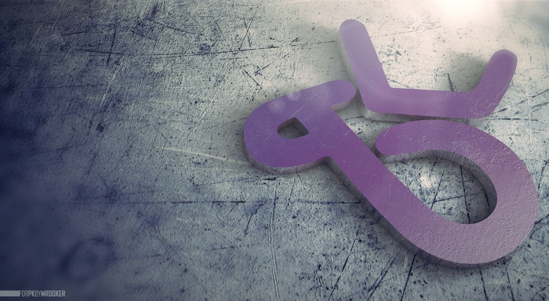 Artistic, logo, 1080P, Typography, pk, HD Wallpaper