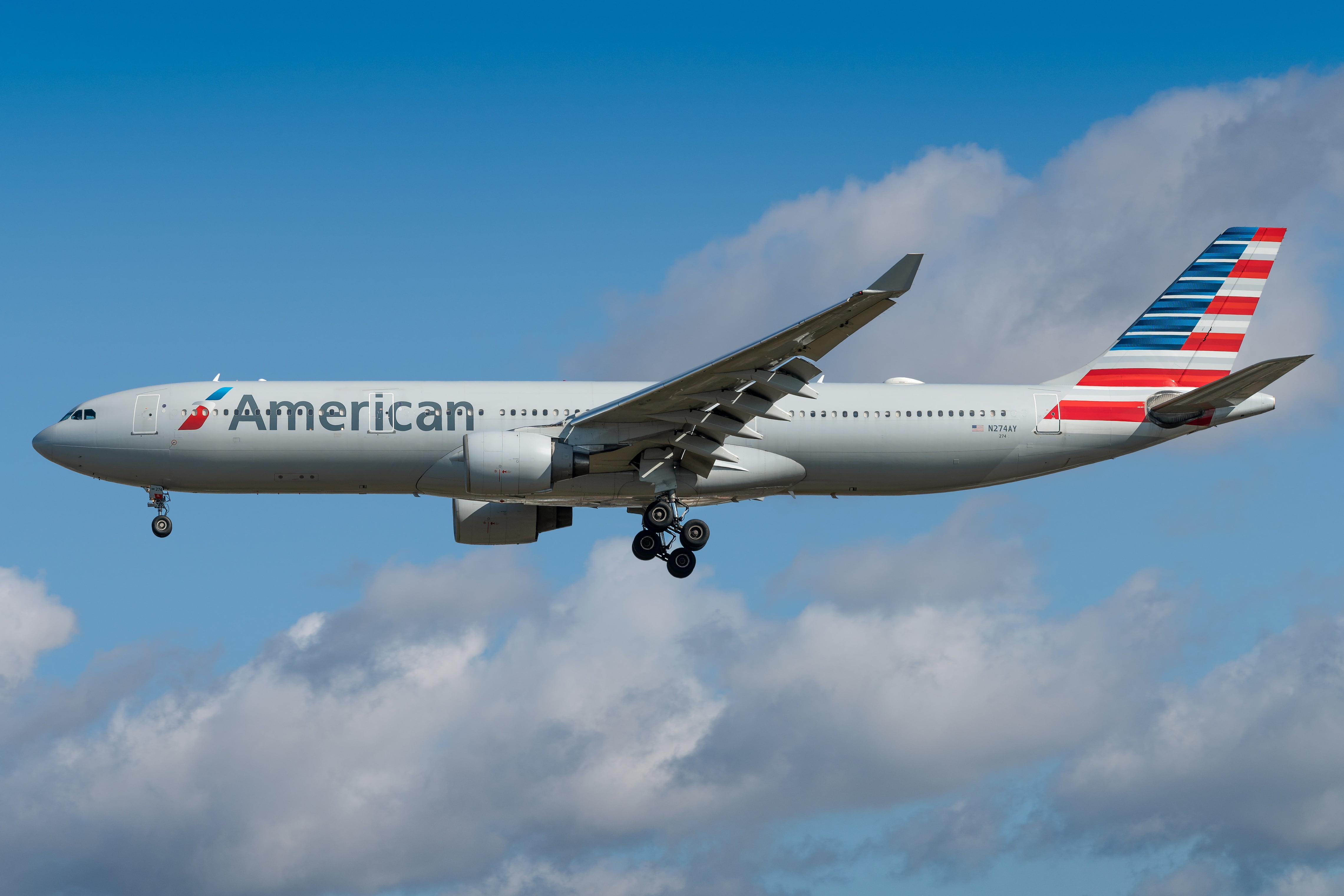 American Airlines, A330-300, Airbus, 4K, HD Wallpaper