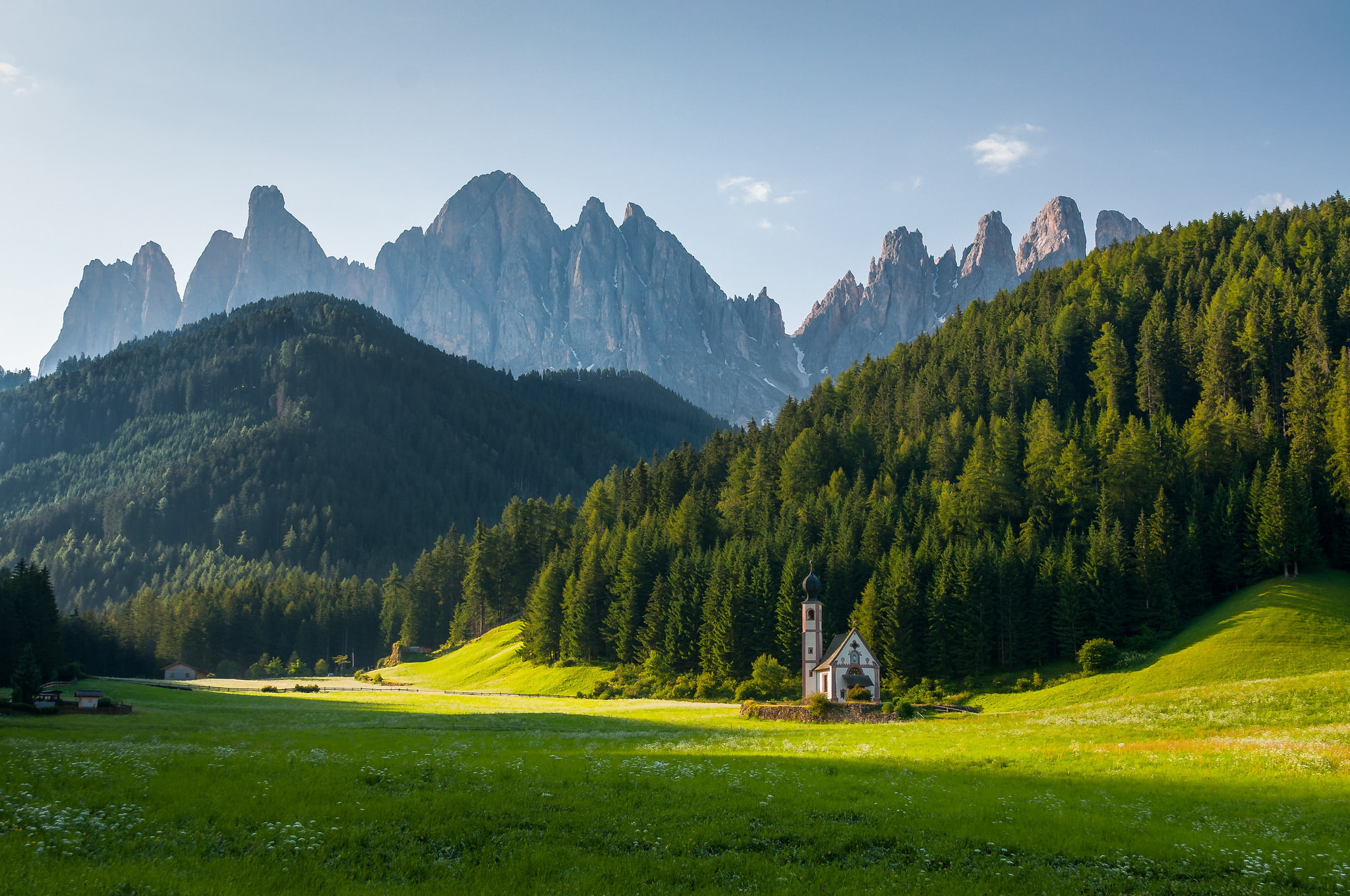 outdoors, leafed, tree, mountain peak, trees, nature, plant, Dolomite Alps, tranquility, scenics - nature, day, beauty in nature, grass, land, non-urban scene, HD Wallpaper