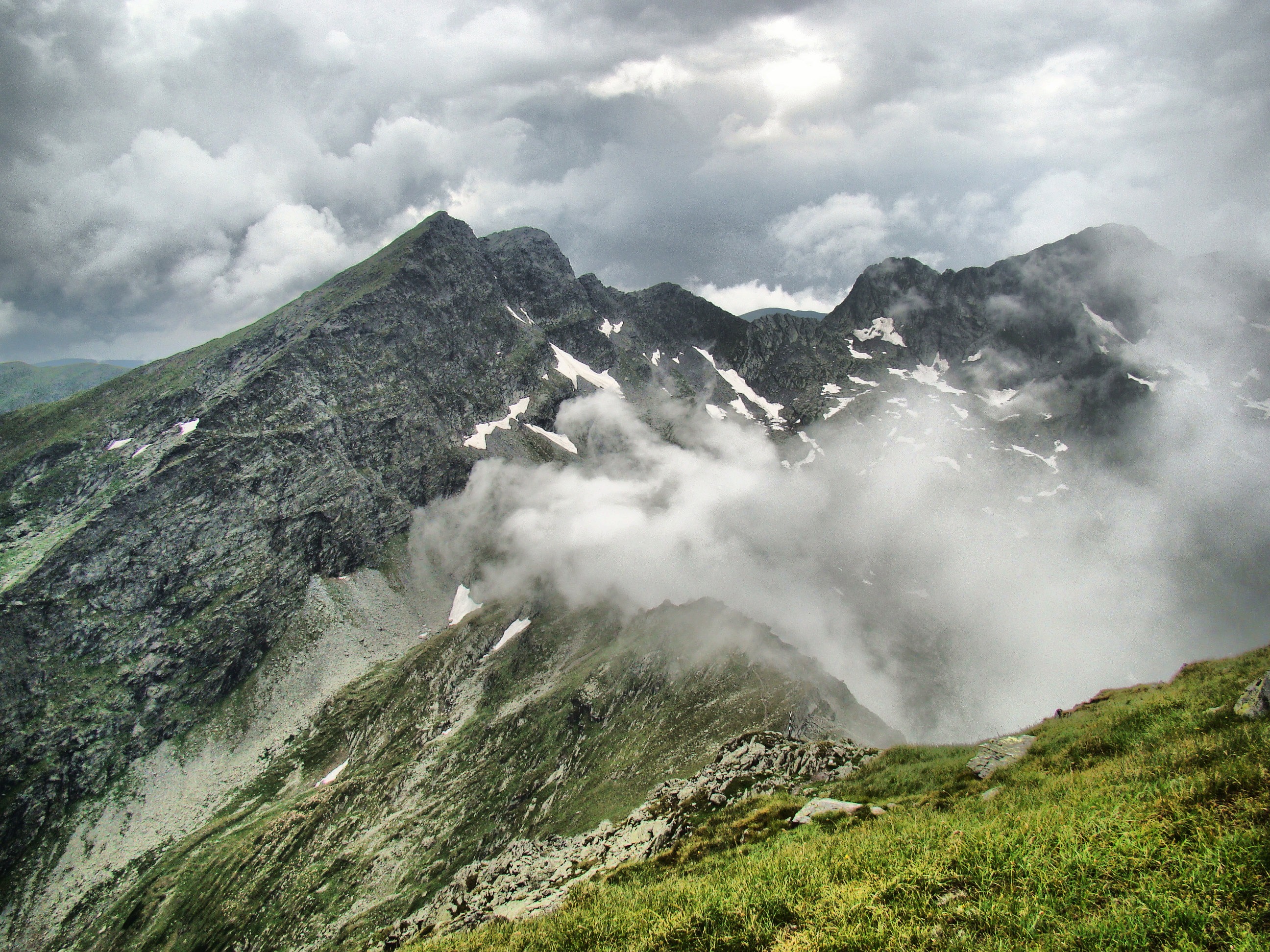 no people, tranquil scene, landscape, scenics - nature, transylvania, remote, fagaras, flowing water, tranquility, mountains, non-urban scene, outdoors, HD Wallpaper