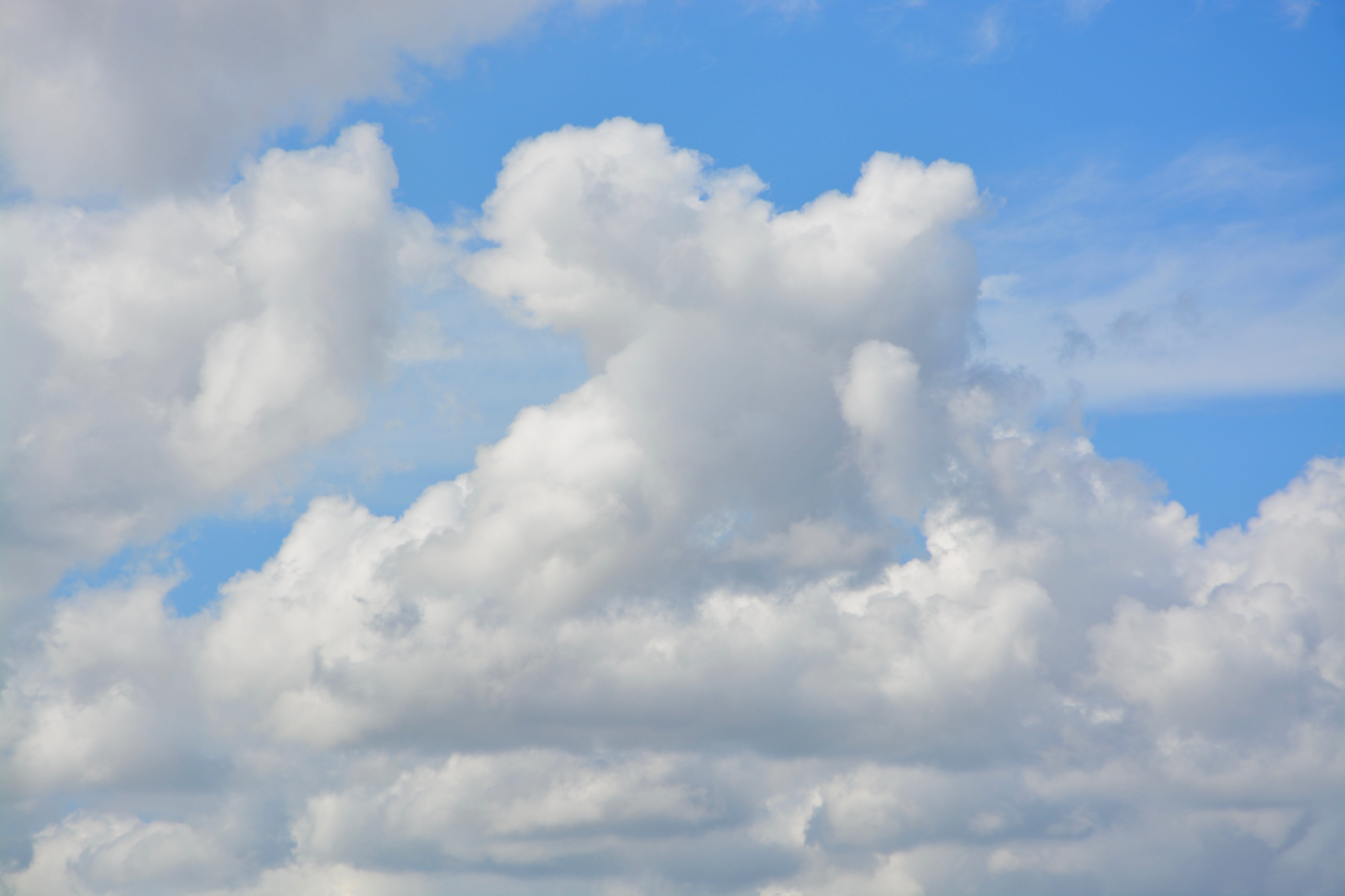 cloudy sky, tranquility, beauty in nature, meteorology, cirrus, backgrounds, outdoors, day, no people, white color, 5K, clouds, stratus, tranquil scene, HD Wallpaper