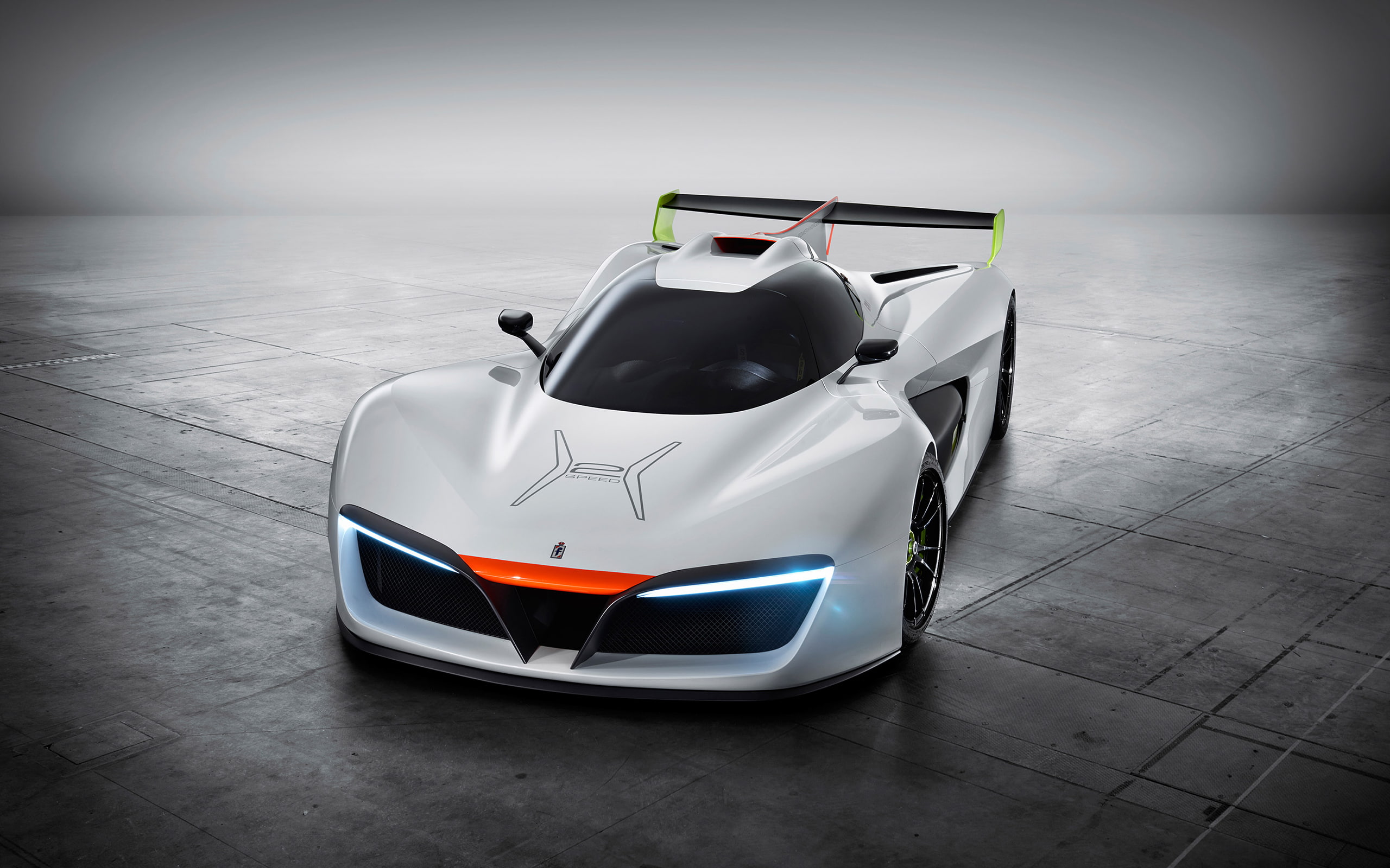 electric car, concept cars, car, Pininfarina H2 Speed, vehicle, 2K, HD Wallpaper