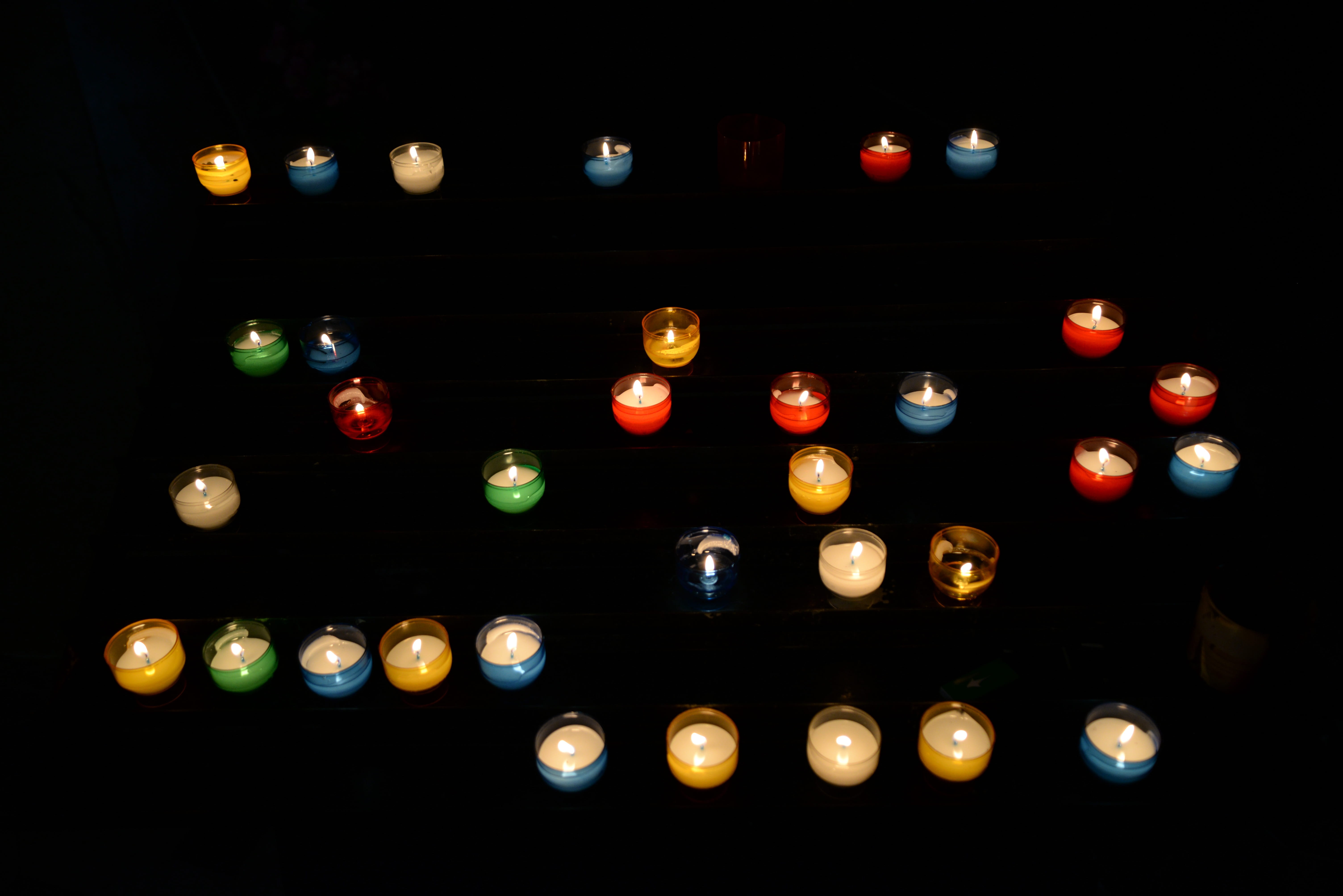 celebration, fuel and power generation, illuminated, hanging, horizontal, candles, nightlife, symbol, bright, stage, in a row, low angle view, lantern, HD Wallpaper