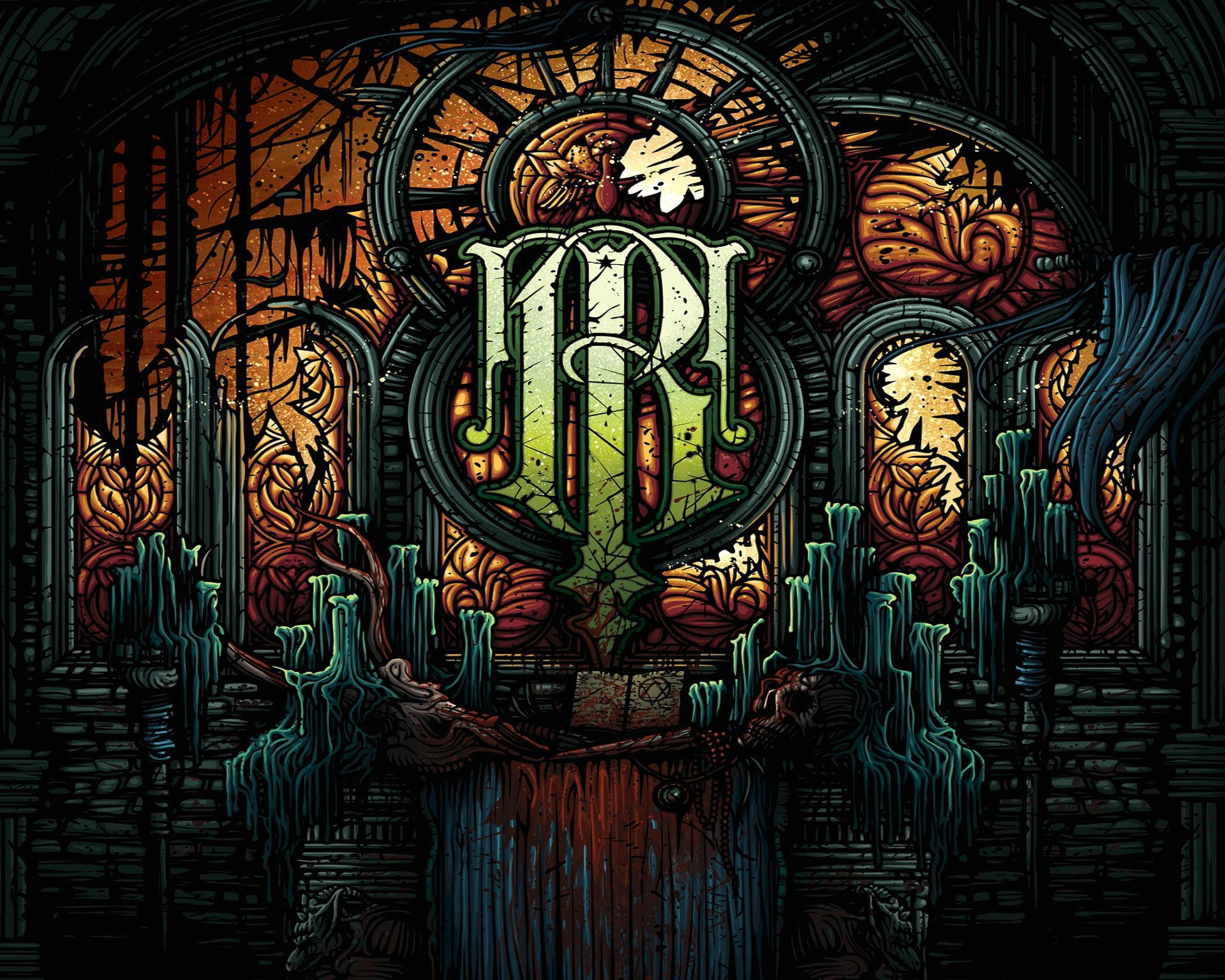 ornate, day, occult, heavy, 1080P, Metal, Metalcore, Dark, building, creativity, black, architecture, religion, design, blood, no people, Gothic, Symphonic, HD Wallpaper