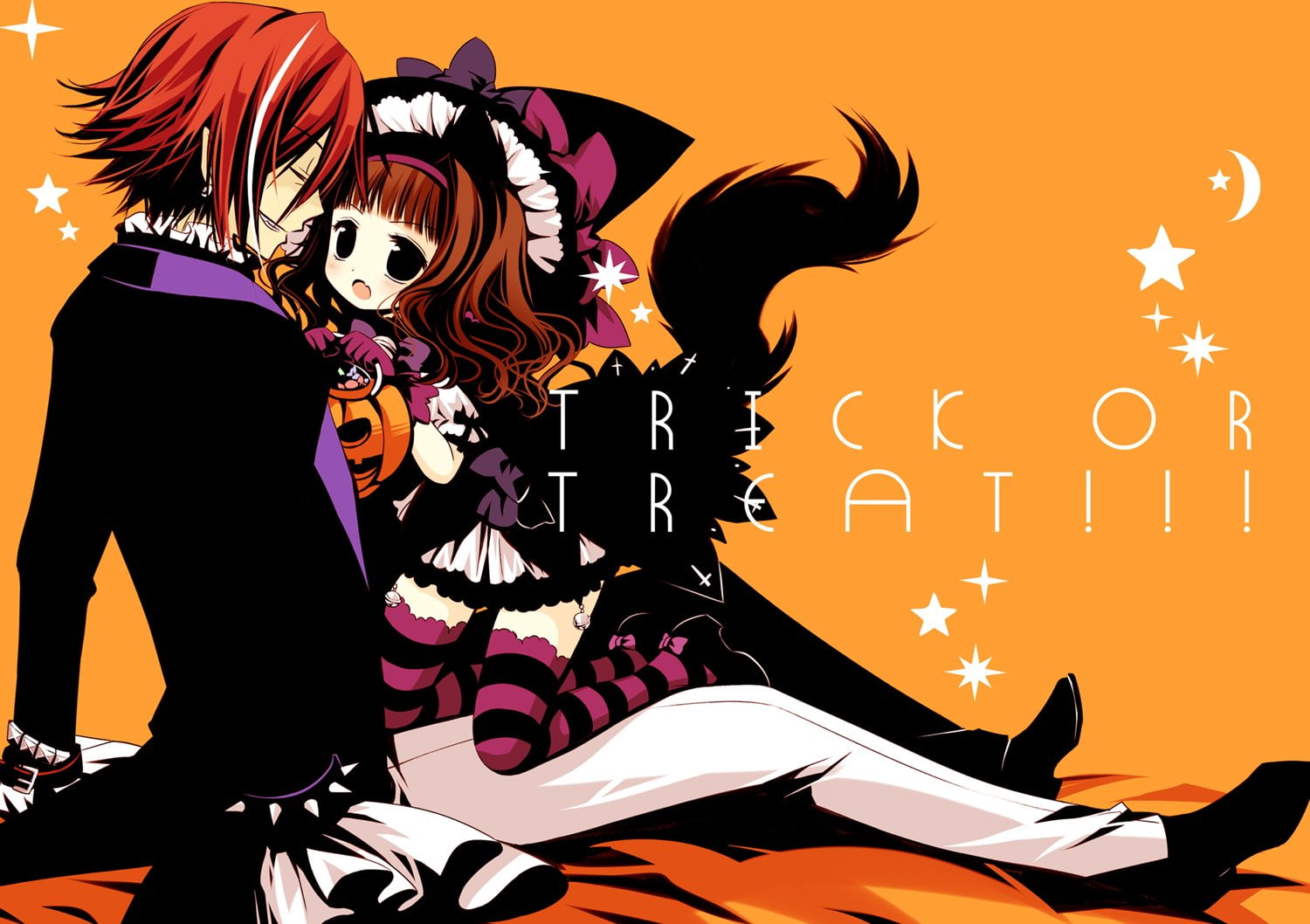 Halloween, Higanbana No Saku Yoru Ni, Holiday, 720P, HD Wallpaper