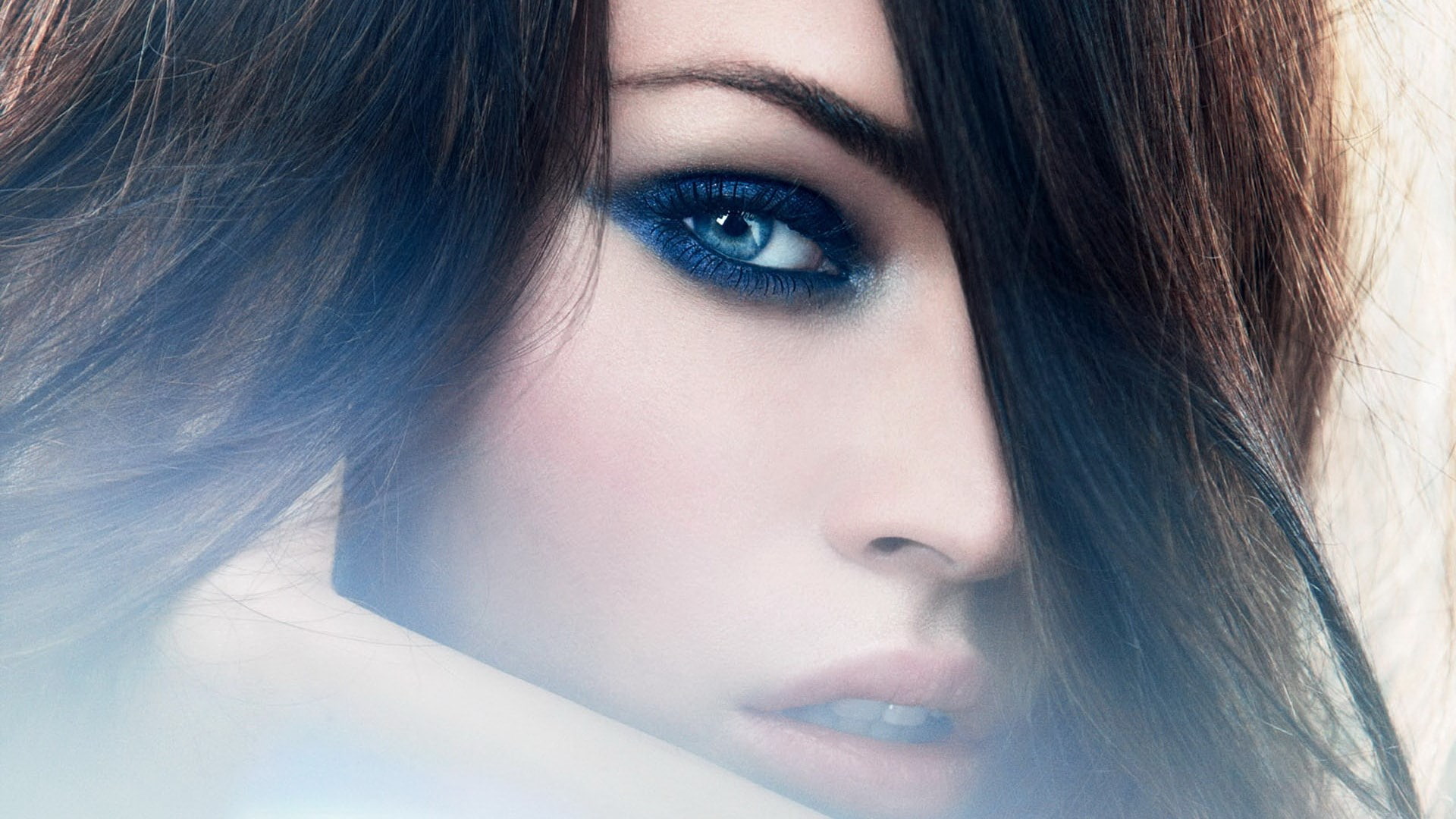 fashion, human body part, beautiful people, hair, 1080P, close-up, one person, young adult, young women, eye, glamour, beautiful woman, women, eyeshadow, HD Wallpaper
