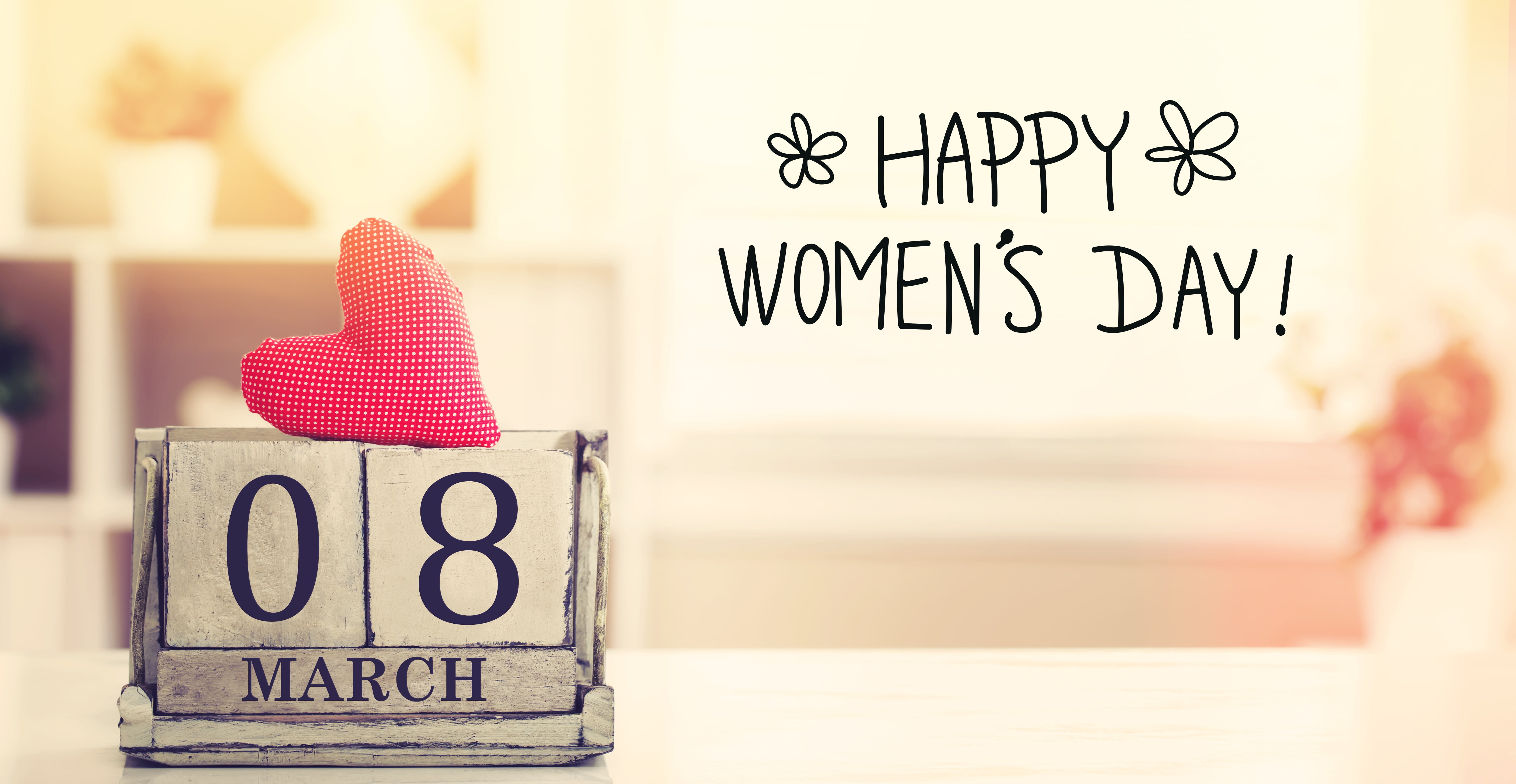 5K, happy, March 8, romantic, heart, Womens Day, hearts, gift, HD Wallpaper