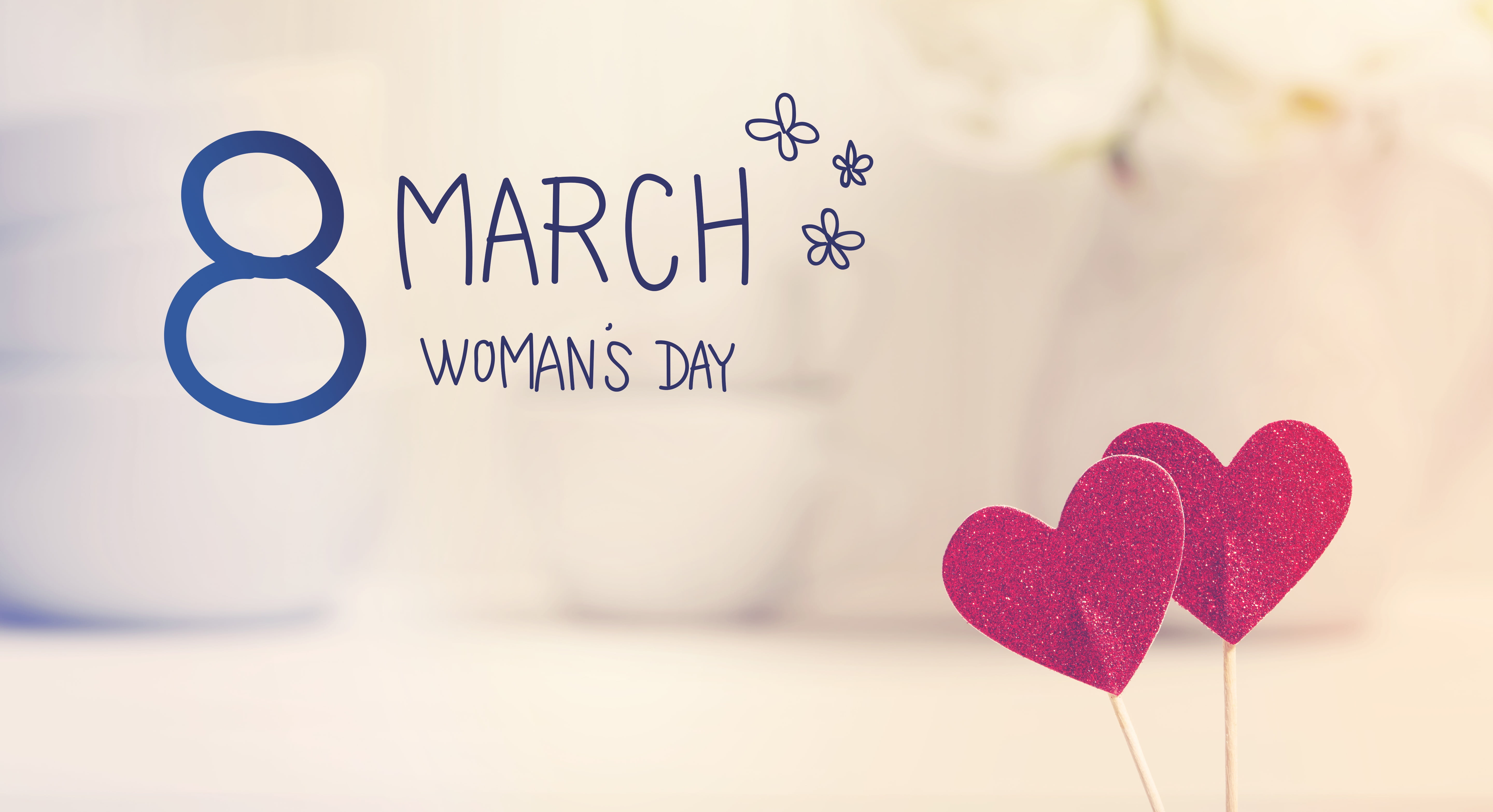 Womens Day, text, holiday - event, communication, paper, heart shape, close-up, romance, western script, red, romantic, heart, single word, studio shot, HD Wallpaper