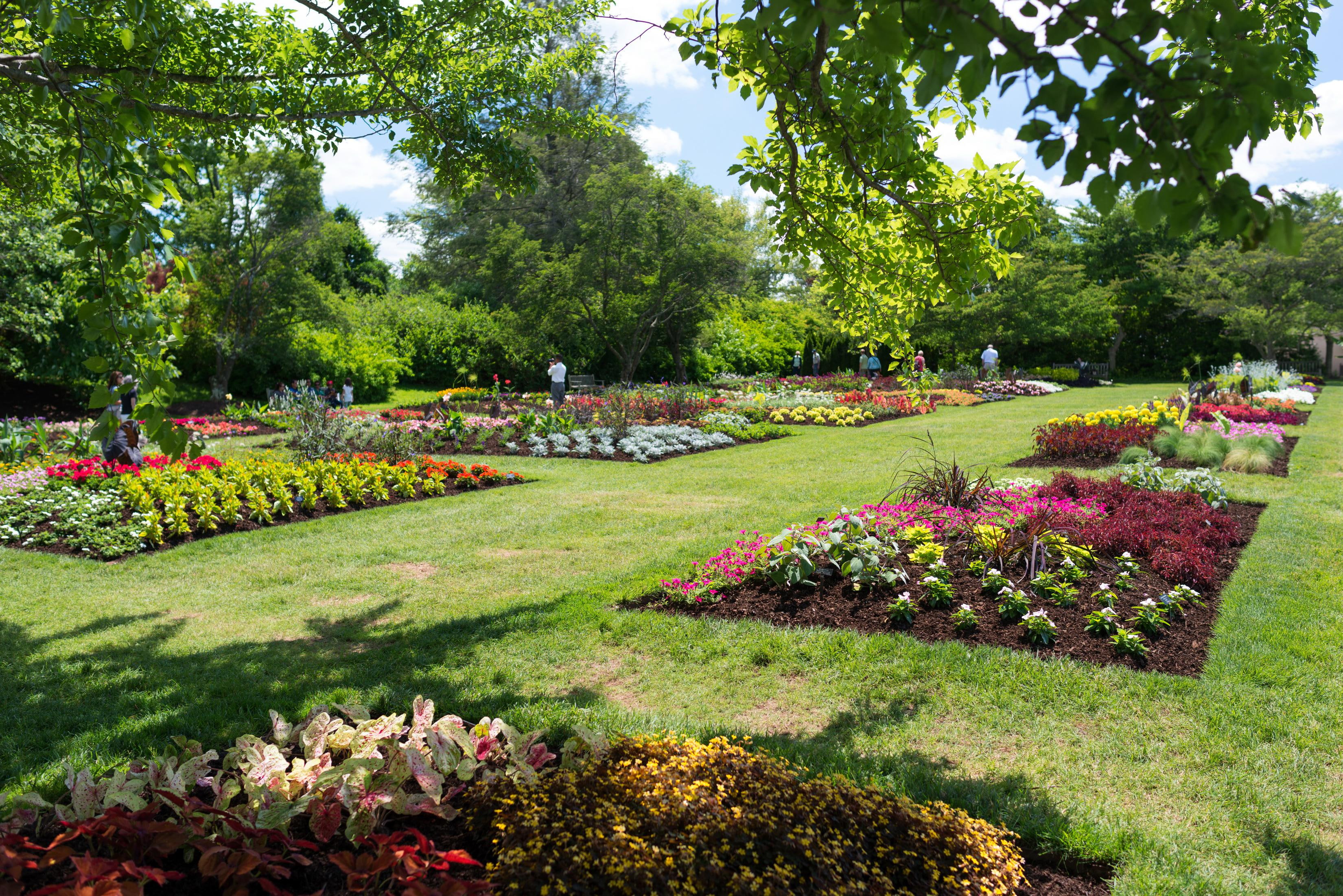 parks, square, nature usa, kennett, longwood, 2K, lawn, nature, usa, HD Wallpaper