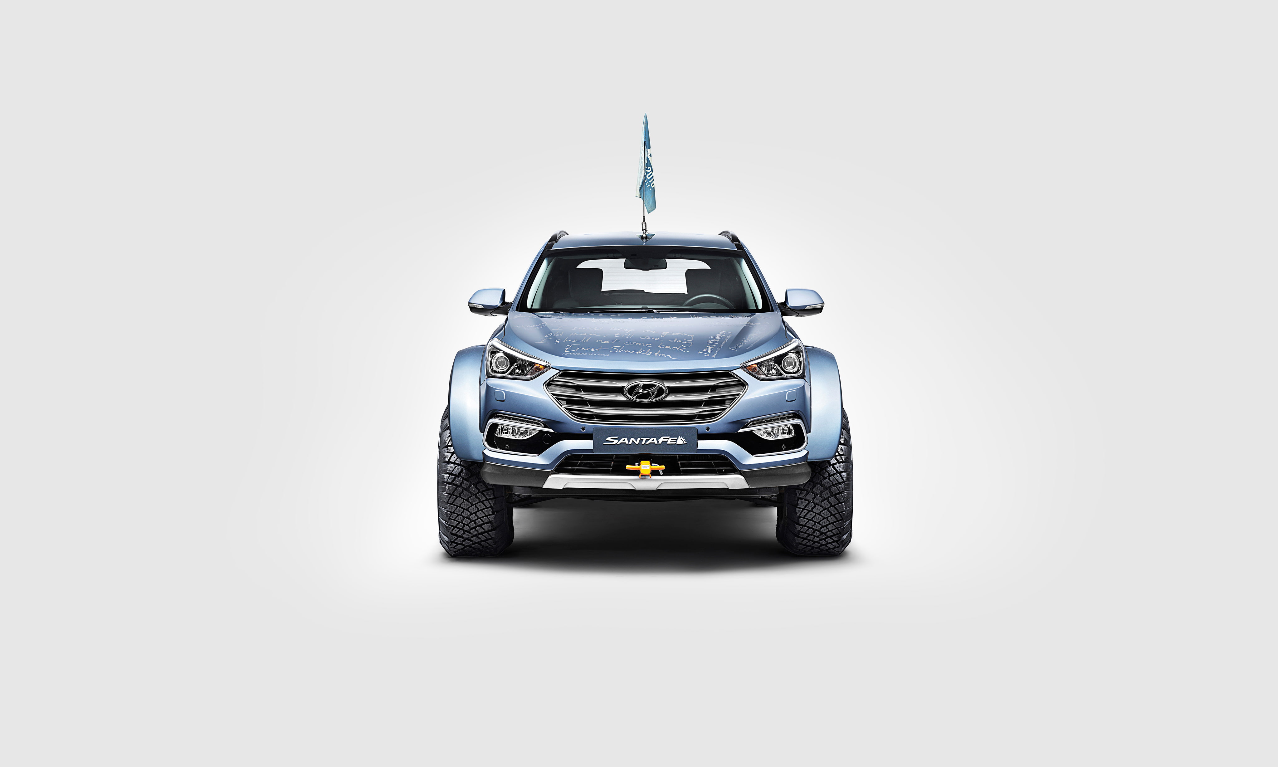 2017, 4K, Hyundai Santa Fe, Arctic Trucks, 4K, HD Wallpaper