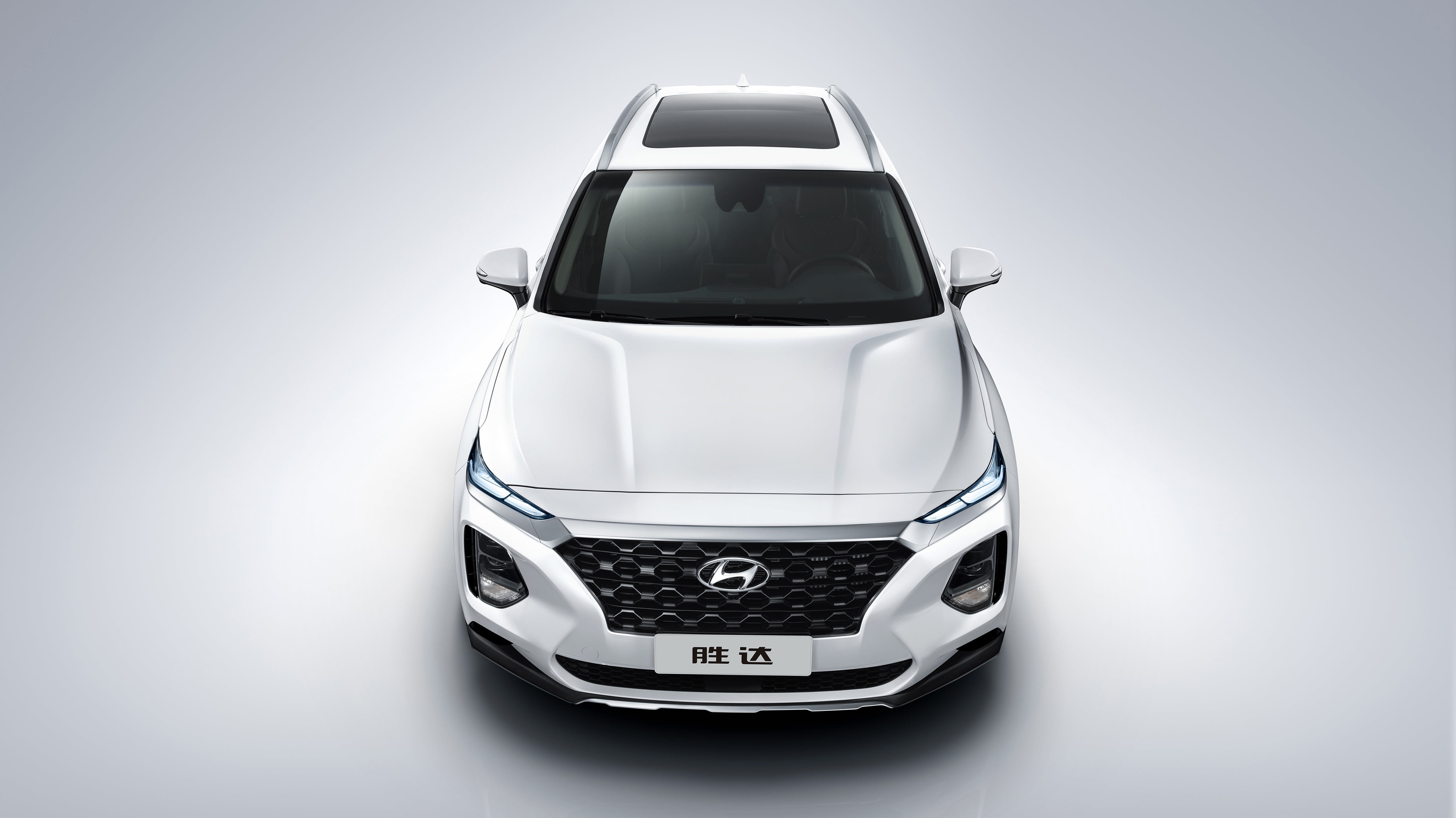 crossover, Hyundai, 5K, 2019, Santa Fe, HD Wallpaper