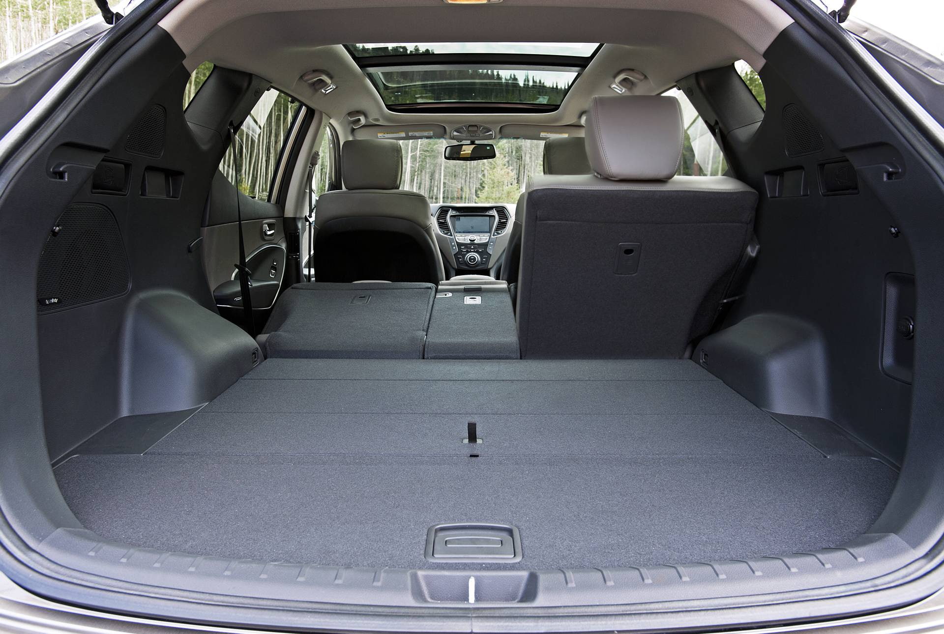 absence, car interior, 1080P, day, santa, metal, glass - material, fe, vehicle interior, hyundai, travel, mode of transportation, empty, car, no people, HD Wallpaper