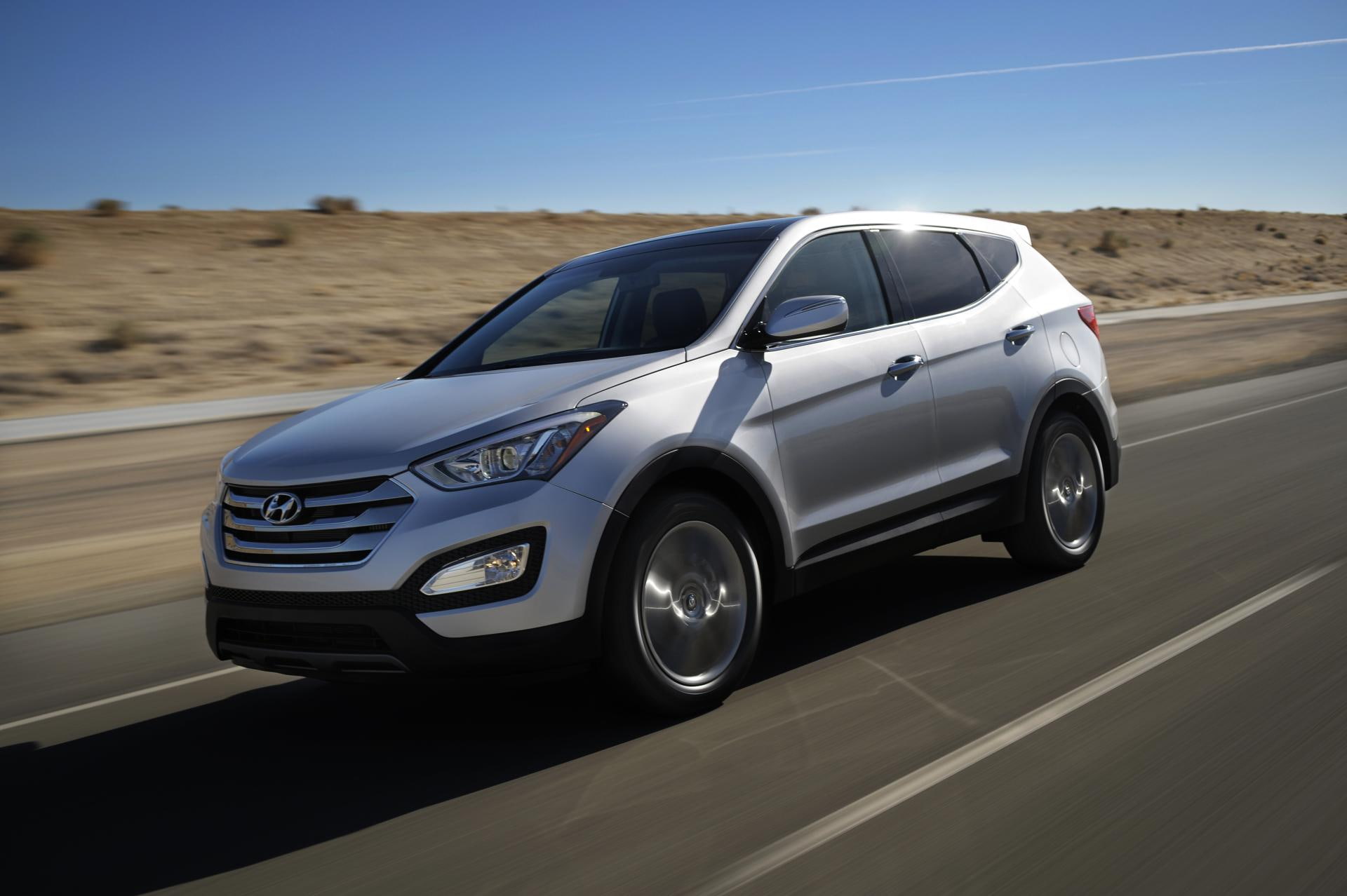fe, 1080P, hyundai, santa, car, suv, HD Wallpaper