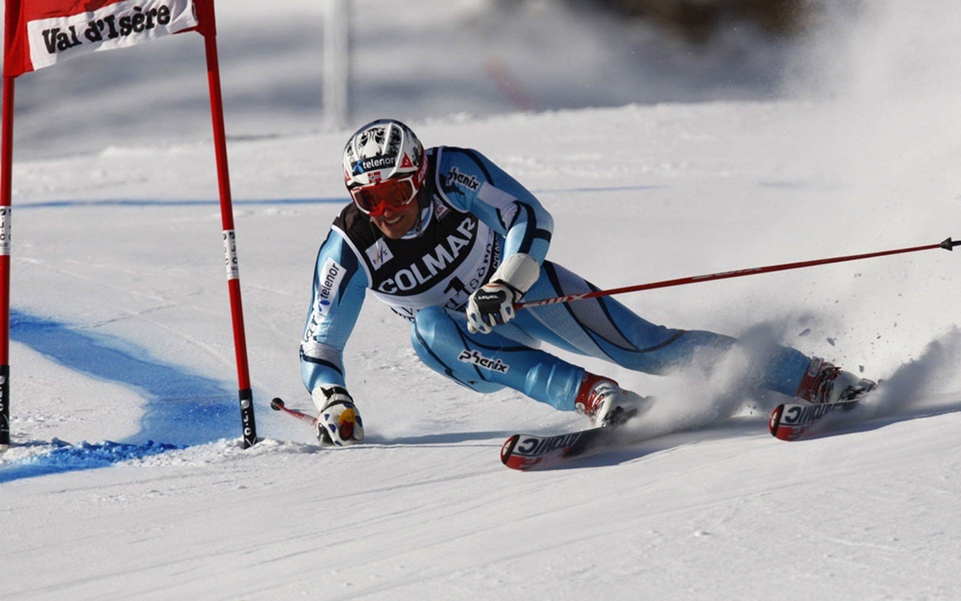 aksel, 1080P, svindal, skiing, lund, ski, HD Wallpaper