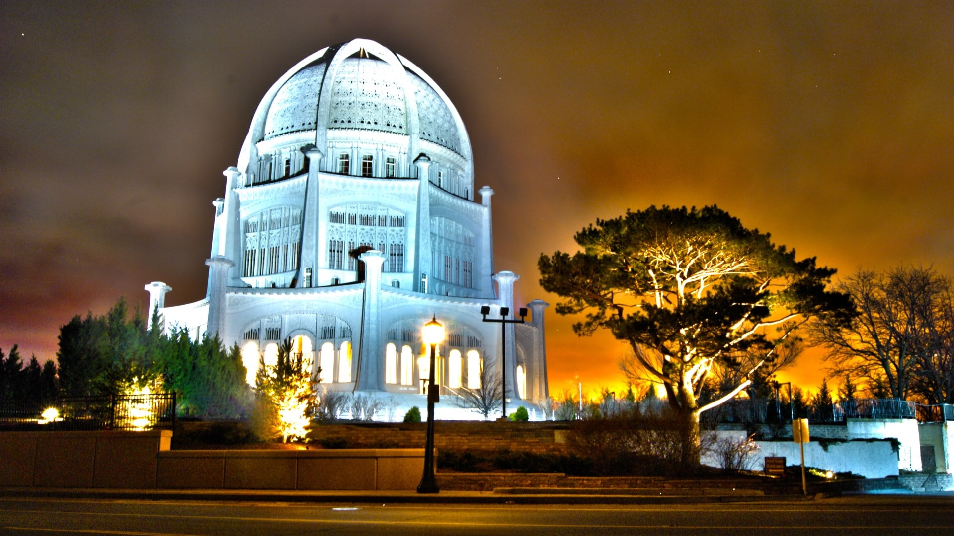 1080P, bahai temple, HD Wallpaper