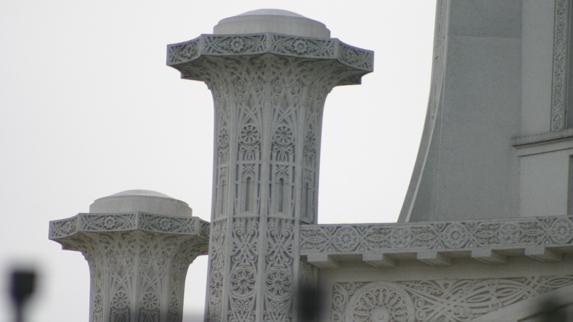 tourism, craft, outdoors, pattern, 1080P, the past, ornate, built structure, architectural column, carving - craft product, no people, bahai temple, design, HD Wallpaper