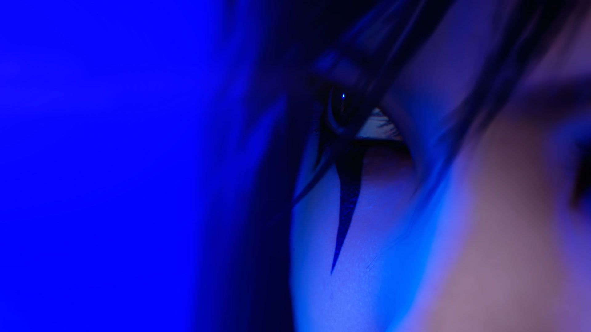 human face, adult, close-up, Games, young adult, beautiful woman, young women, eyelash, human body part, 1080P, females, body part, blue, eye, women, human hair, HD Wallpaper
