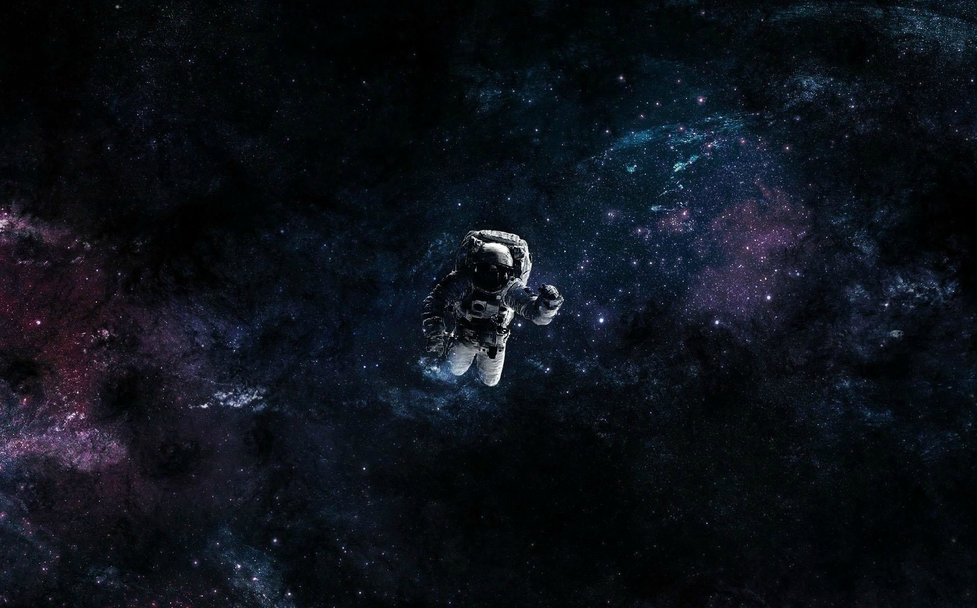 fantasy art, stars, astronaut, 720P, HD Wallpaper