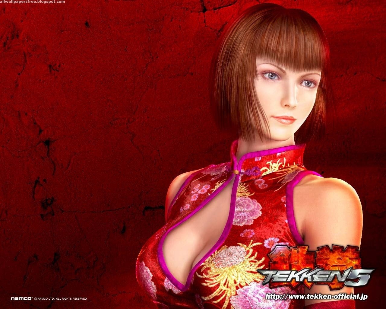 Woman, bangs, looking at camera, young adult, young women, fashion, beautiful people, adult, beauty, Tekken 5, hairstyle, women, Anna Williams, beautiful woman, HD Wallpaper