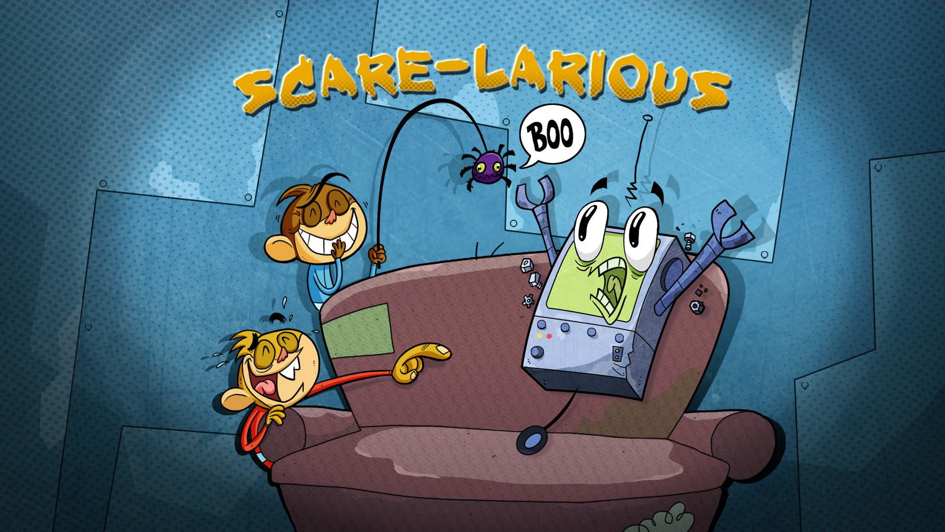 lariuos, rocket, background, scare, halloween, game, 1080P, photo, application, monkeys, HD Wallpaper