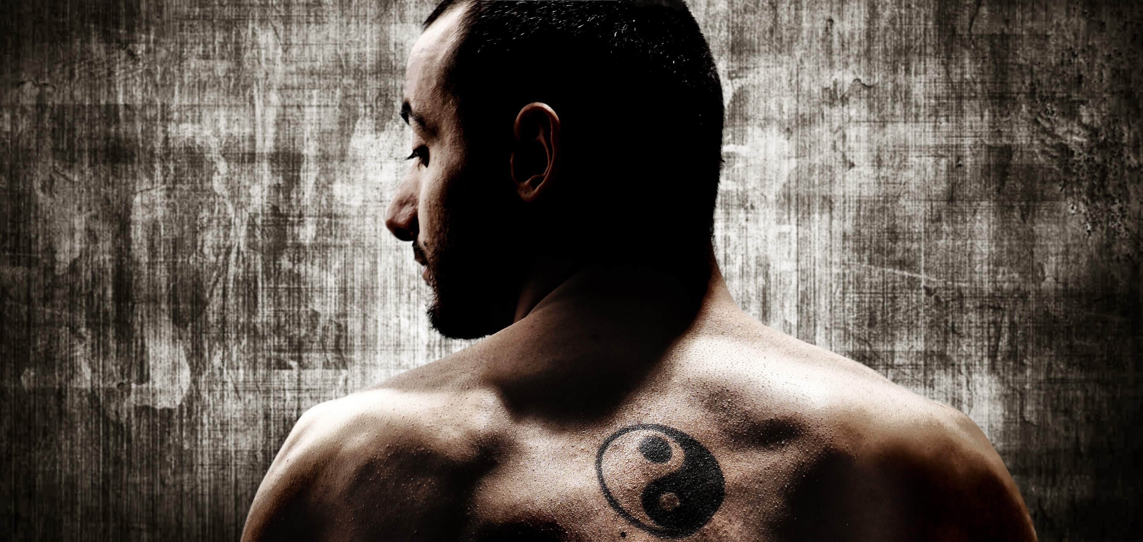 tattoo, Yin and Yang, 2K, HD Wallpaper