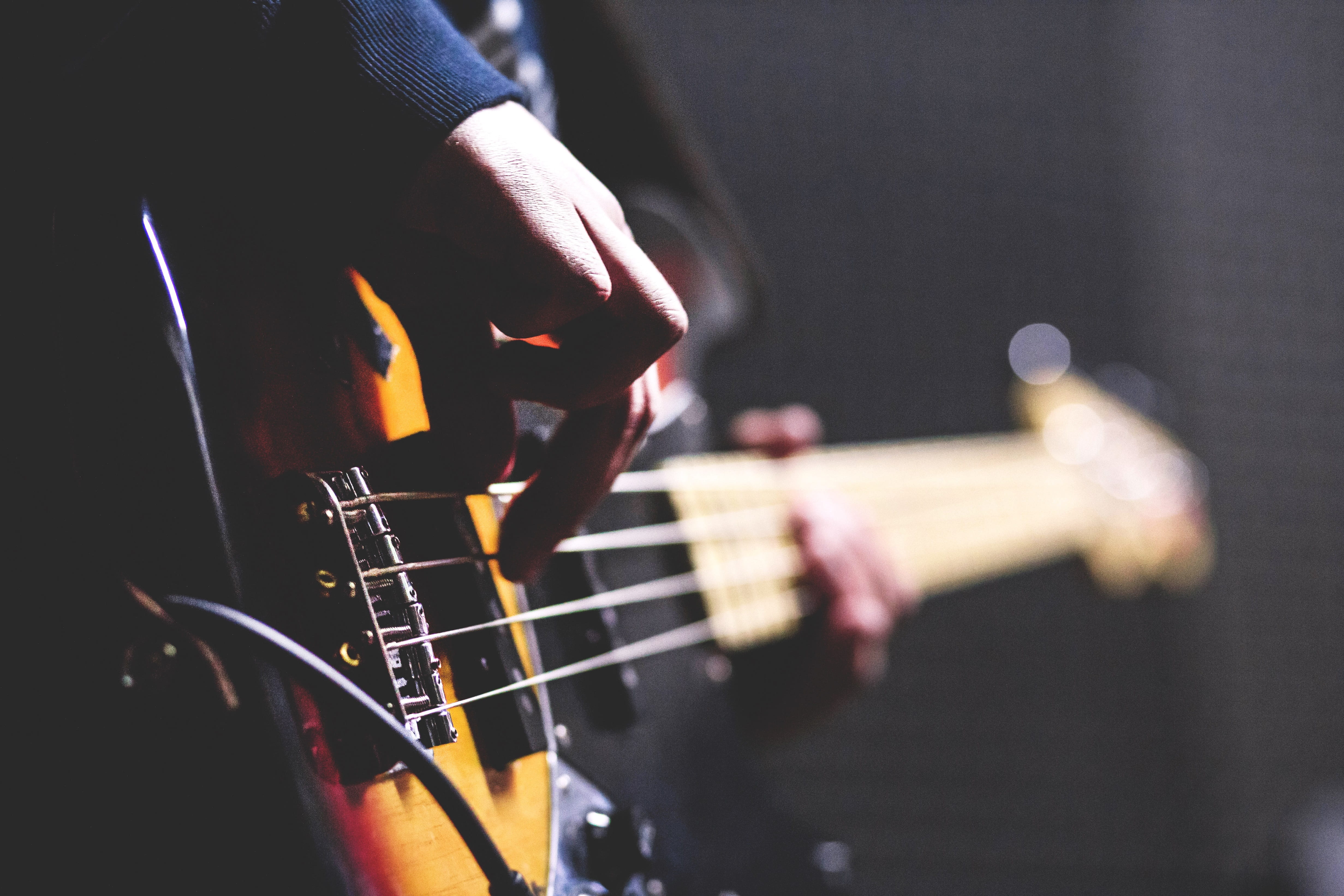 human hand, rock music, finger, hobby, entertainment occupation, hands, play, still, music, people, strum, string instrument, artist, plucking an instrument, HD Wallpaper