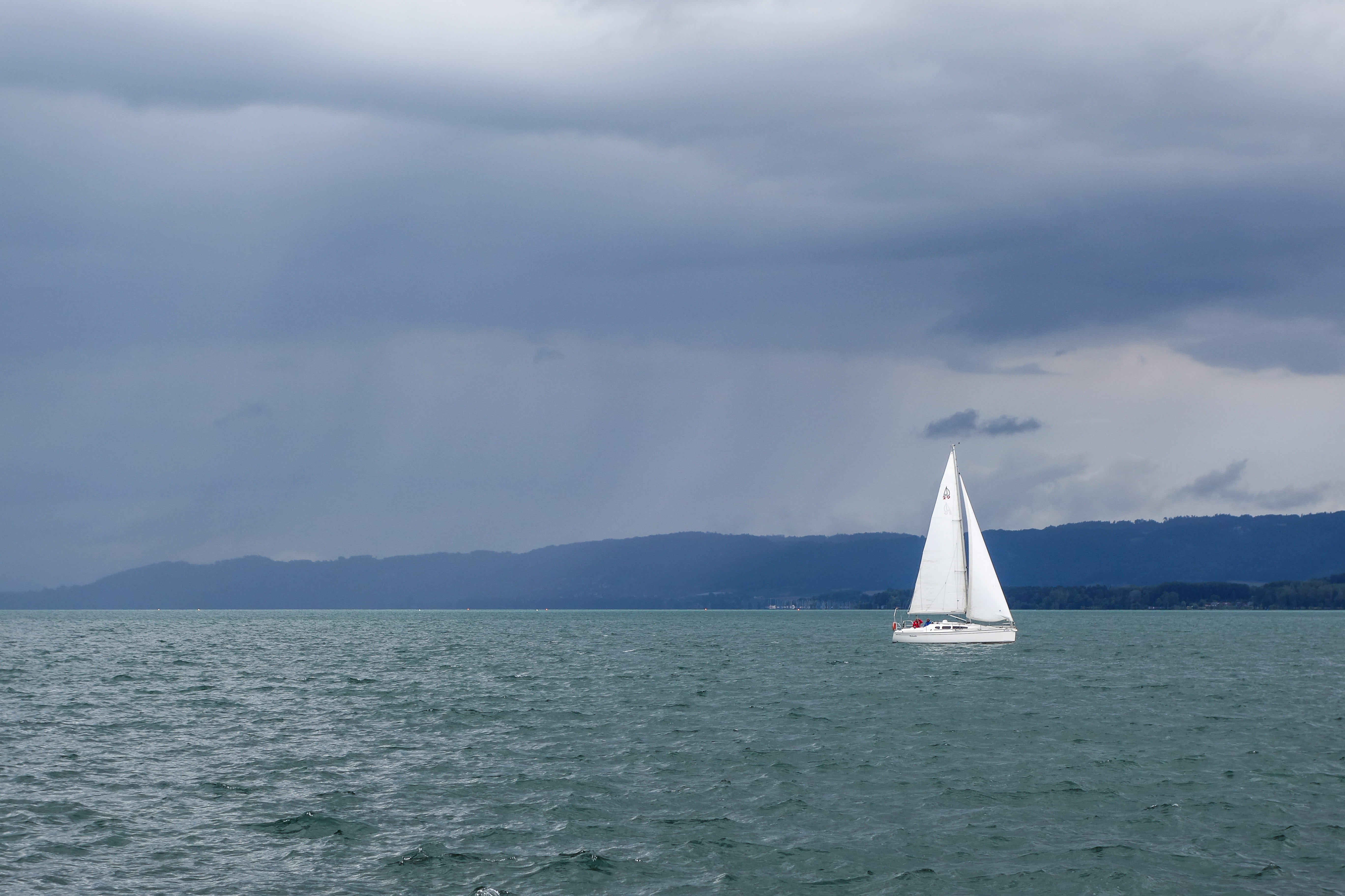 tranquility, mode of transportation, beauty in nature, switzerland, no people, cloud - sky, sky, swiss, yacht, nautical vessel, sailing, lake, luxury, transportation, HD Wallpaper