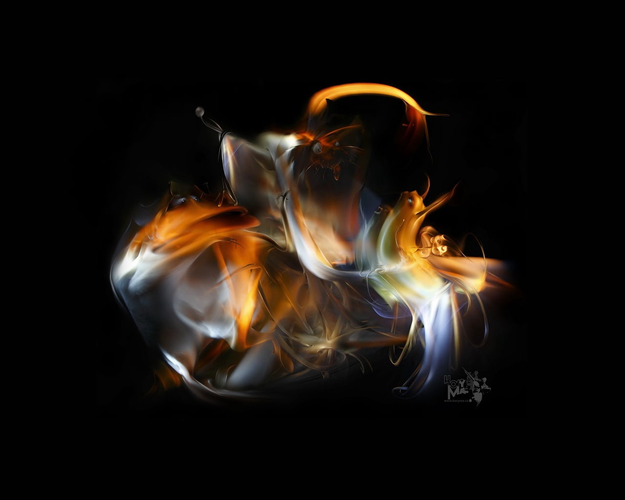  background, chaos, warning sign, vitality, black background, orange, sign, studio shot, indoors, burning, veil, fire - natural phenomenon, shape, HD Wallpaper
