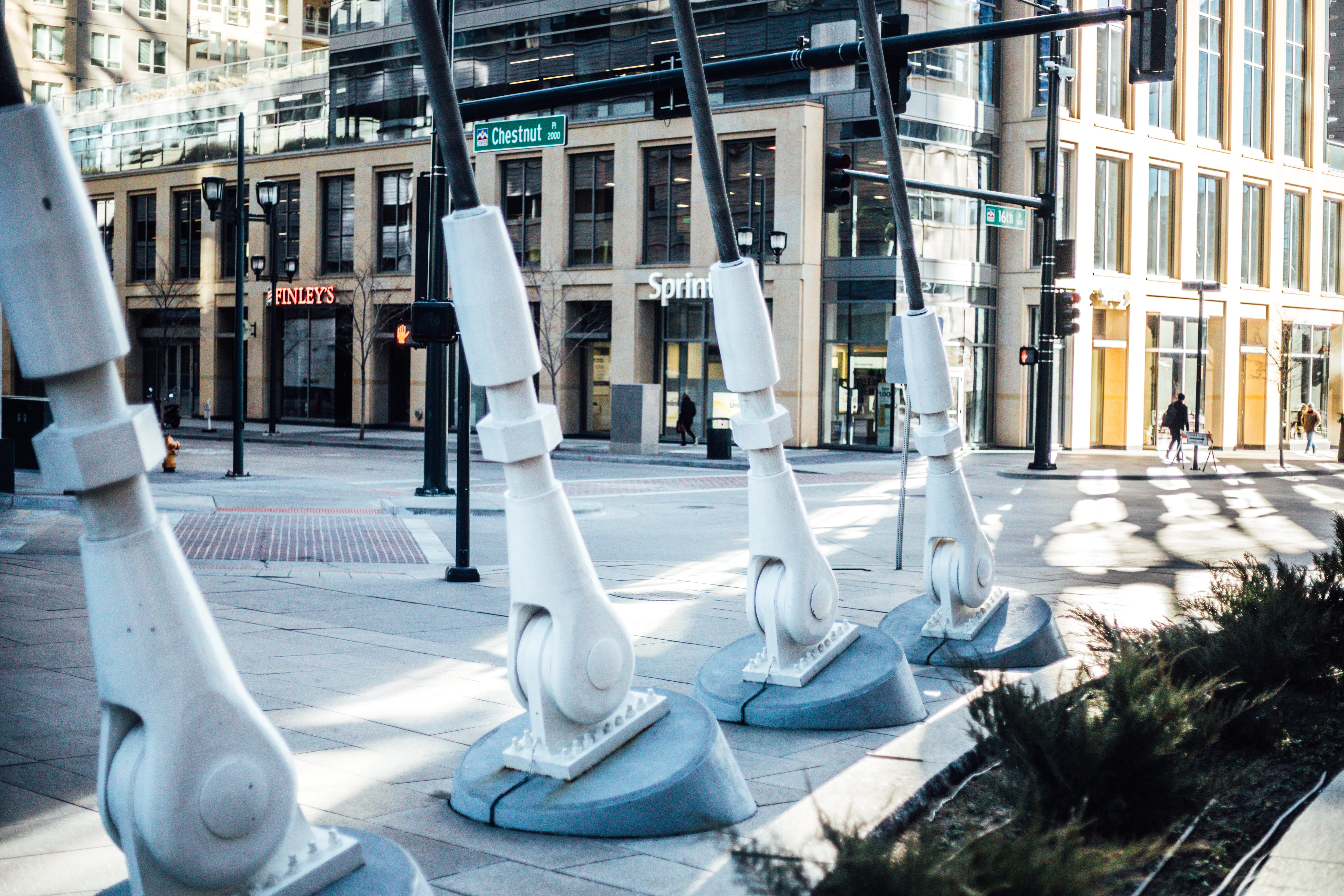 town, metropolis, path, nature, traffic light, playground, architectural column, city, urban, travel, industry, vehicle, selective, tarmac, modern, day, HD Wallpaper