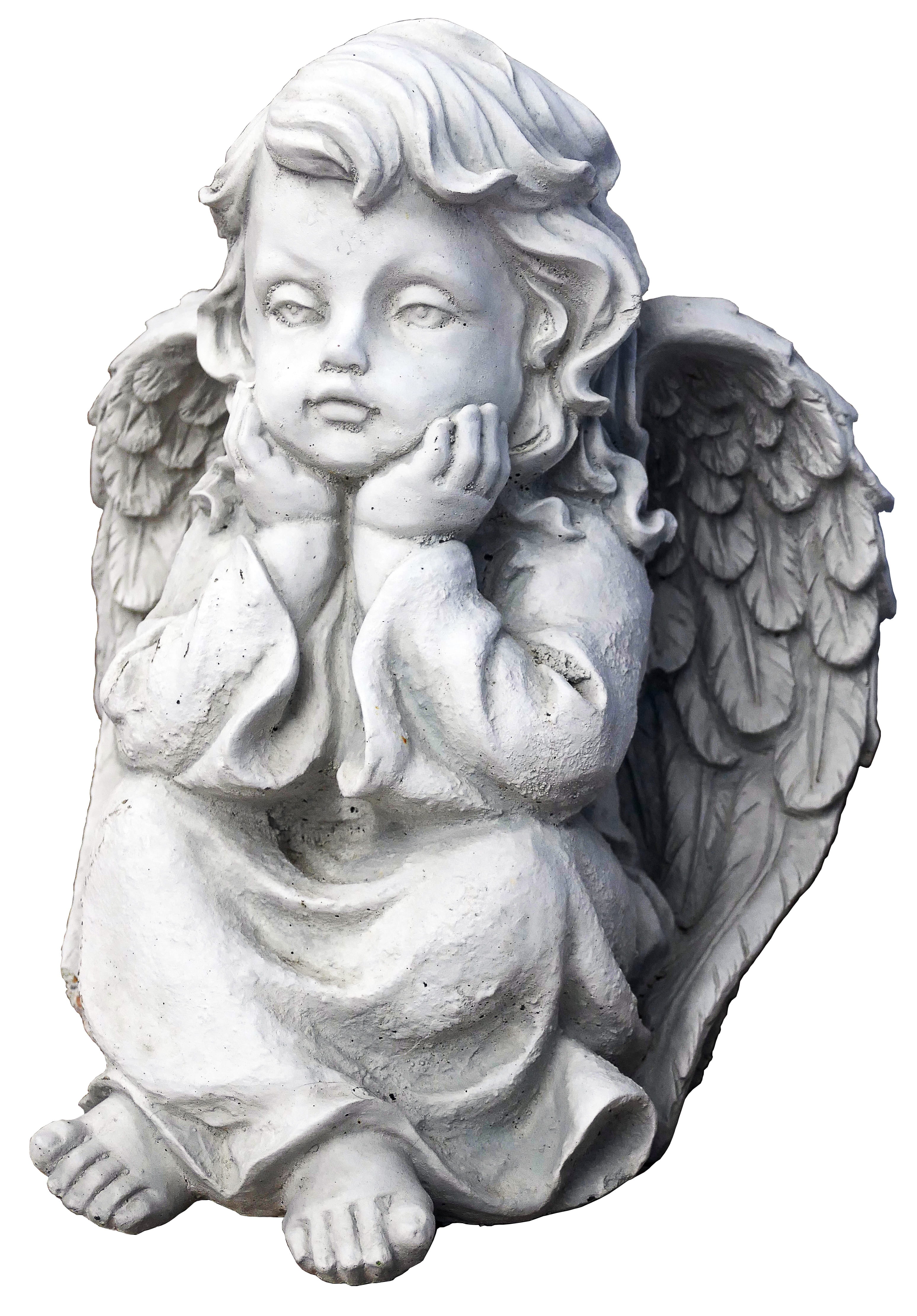 garden, studio shot, figure, tand, figurine, decoration, close-up, history, angel figure, human representation, statue, ornate, spirituality, isolated, Phone HD Wallpaper