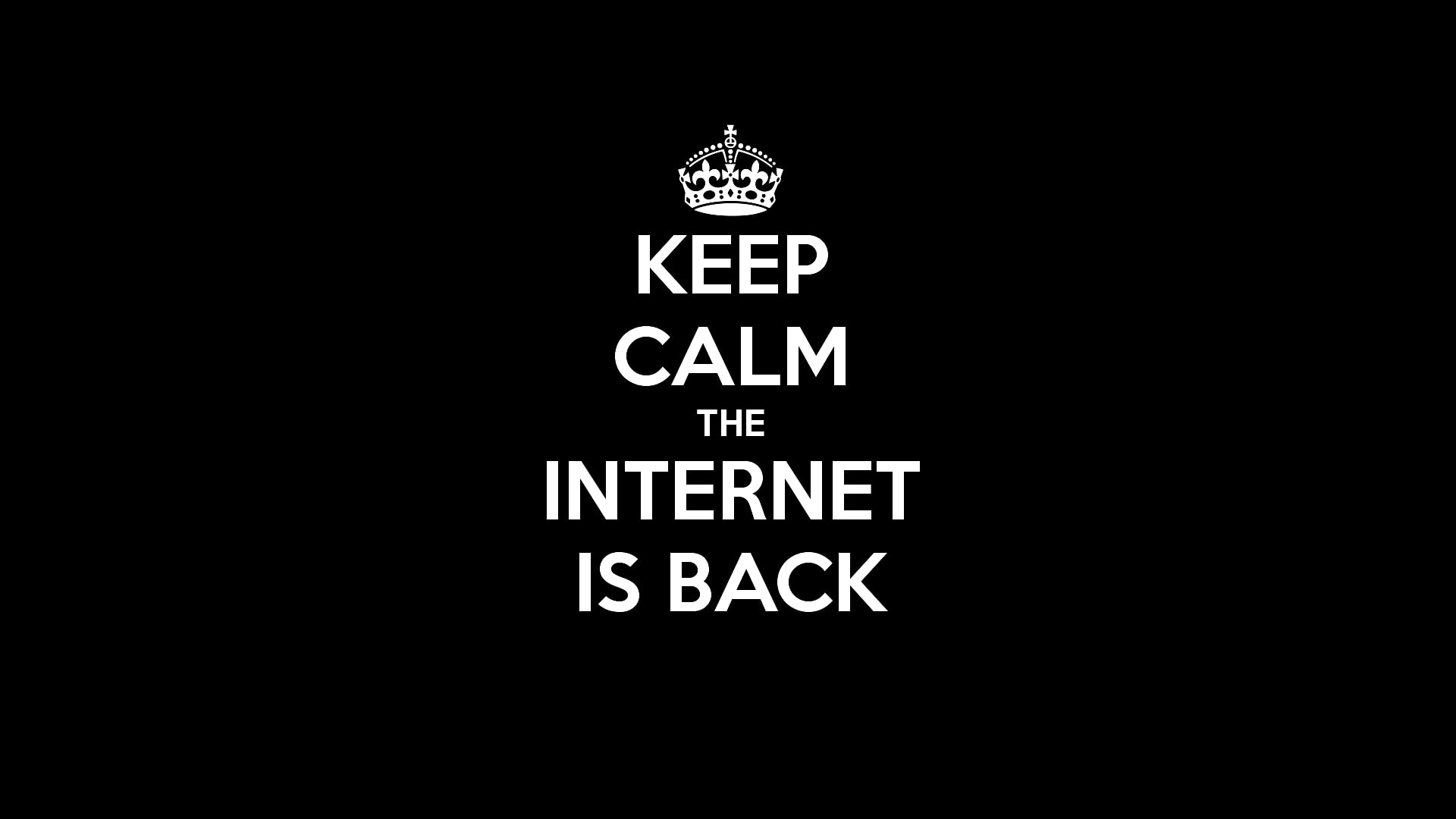 Keep Calm, Internet, 1080P, Technology, HD Wallpaper