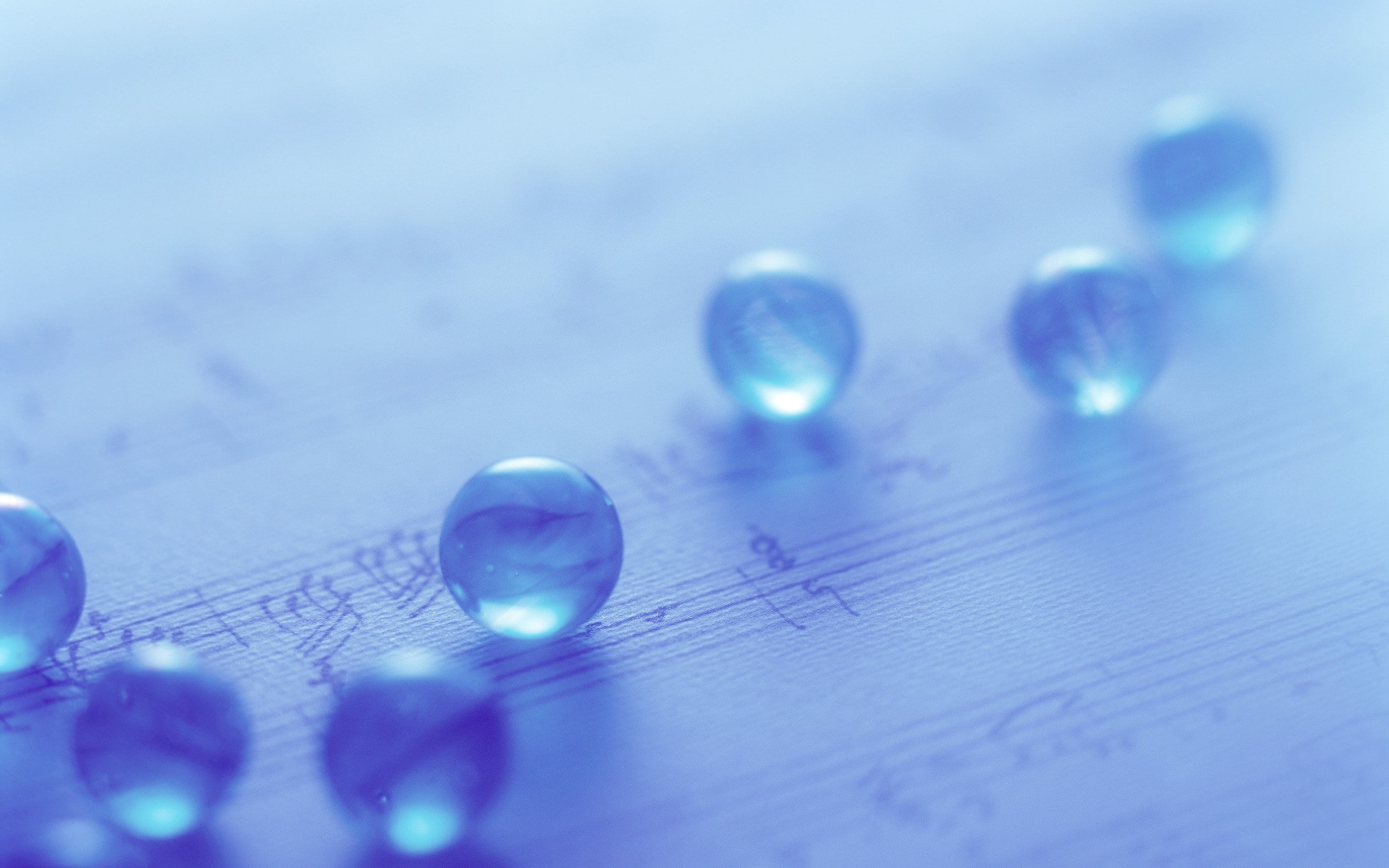 2K, sphere, Music Sheet, macro, beads, HD Wallpaper