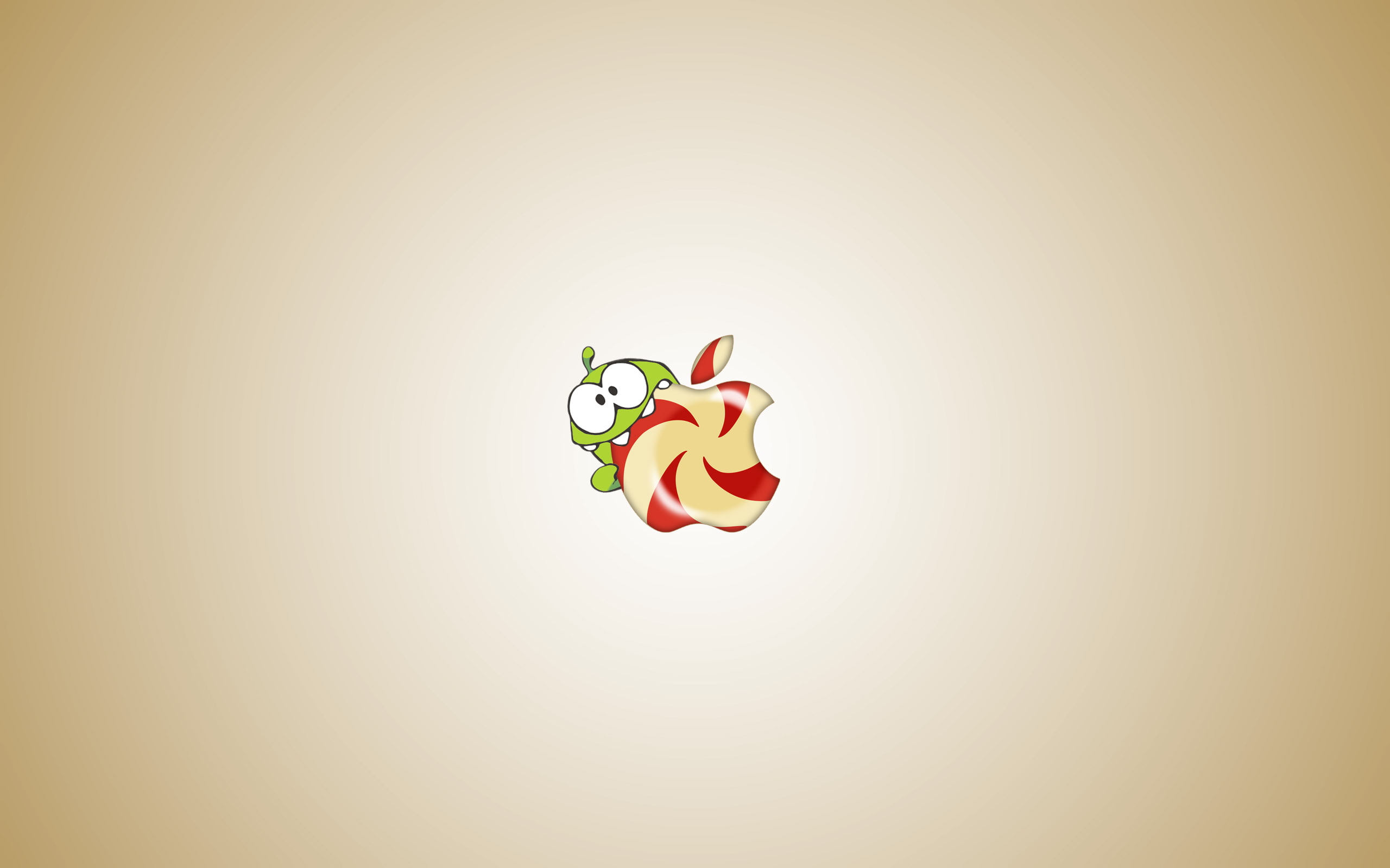 cut, om, art, nom, 2K, rope, HD Wallpaper