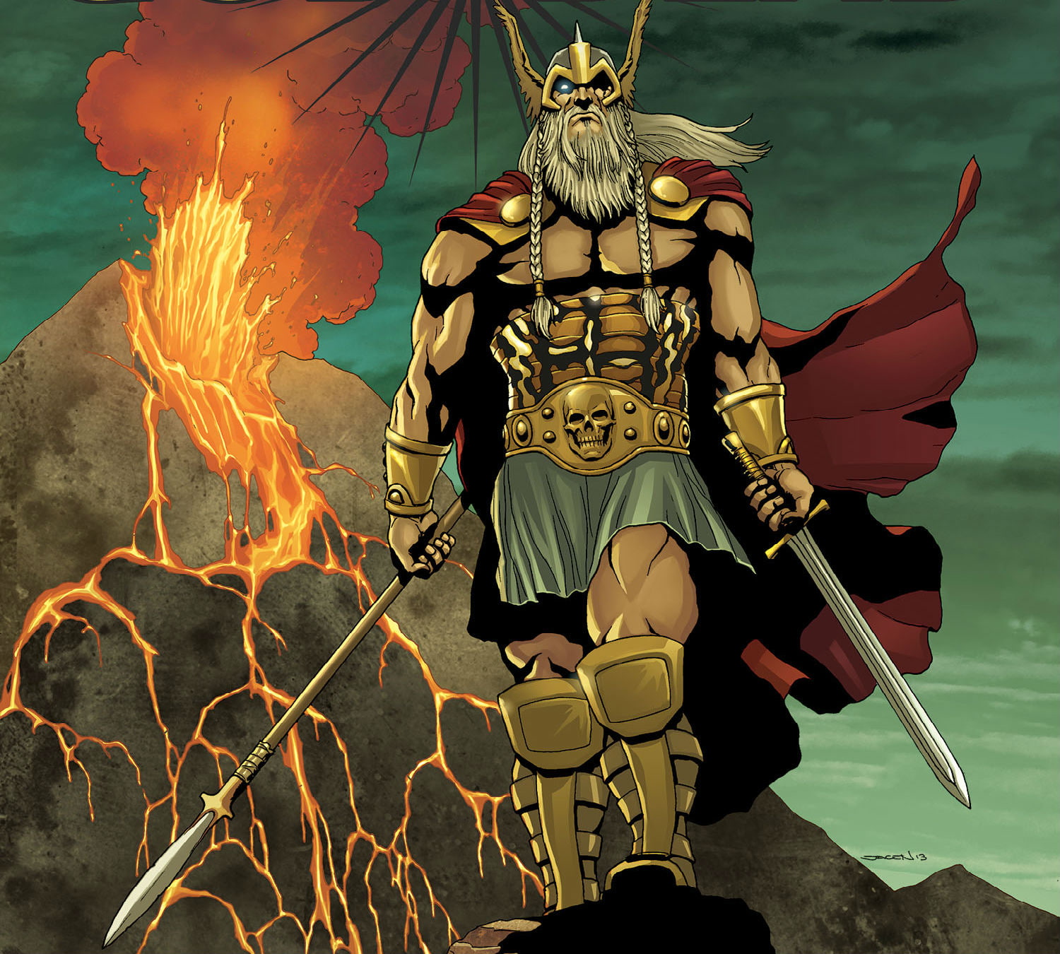 comics, fantasy, avatar press, warrior, dead, god, 720P, HD Wallpaper