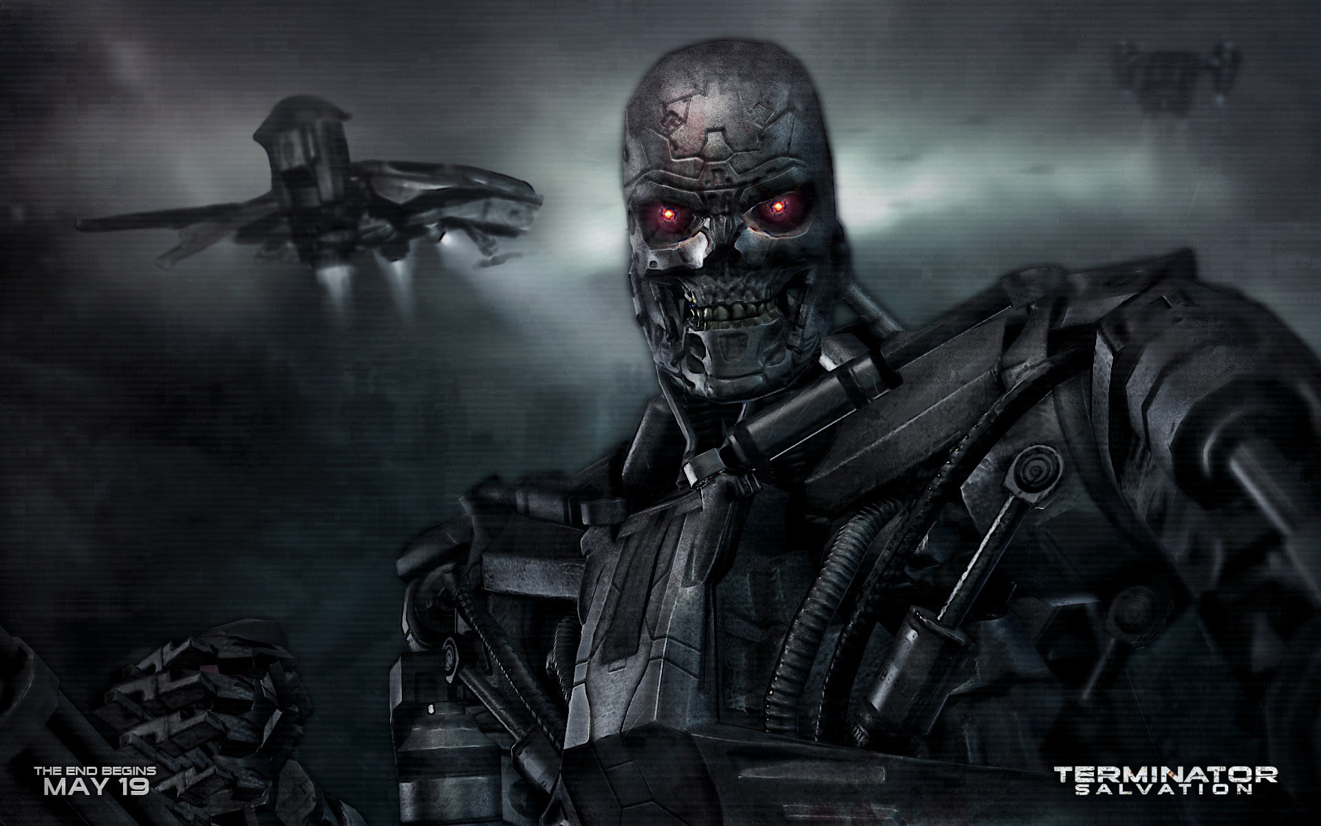 terminator, salvation, robot, mecha, movies, 1080P, HD Wallpaper