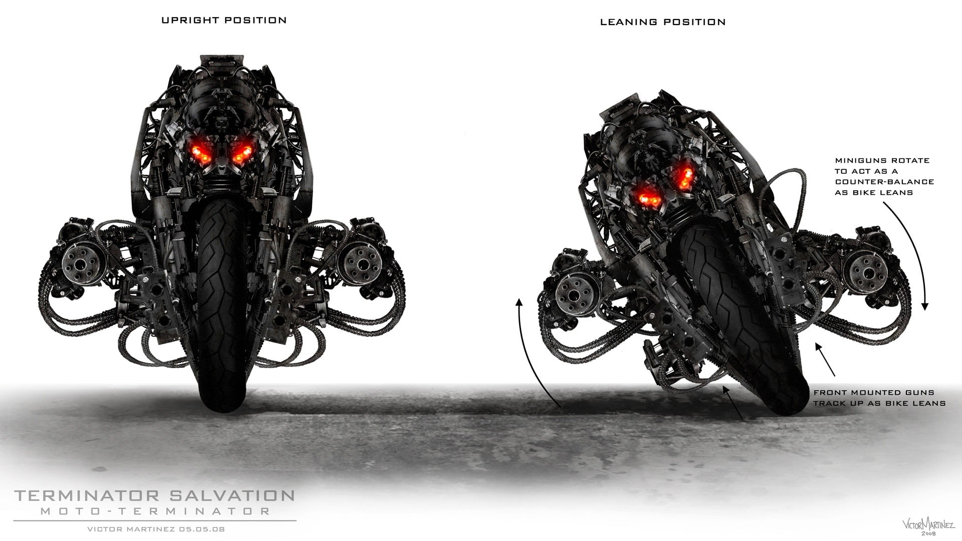 1080P, jewelry, table, close-up, text, black color, still life, animal representation, choice, studio shot, art and craft, terminator salvation motorcycle moto terminator m134 minigun, HD Wallpaper
