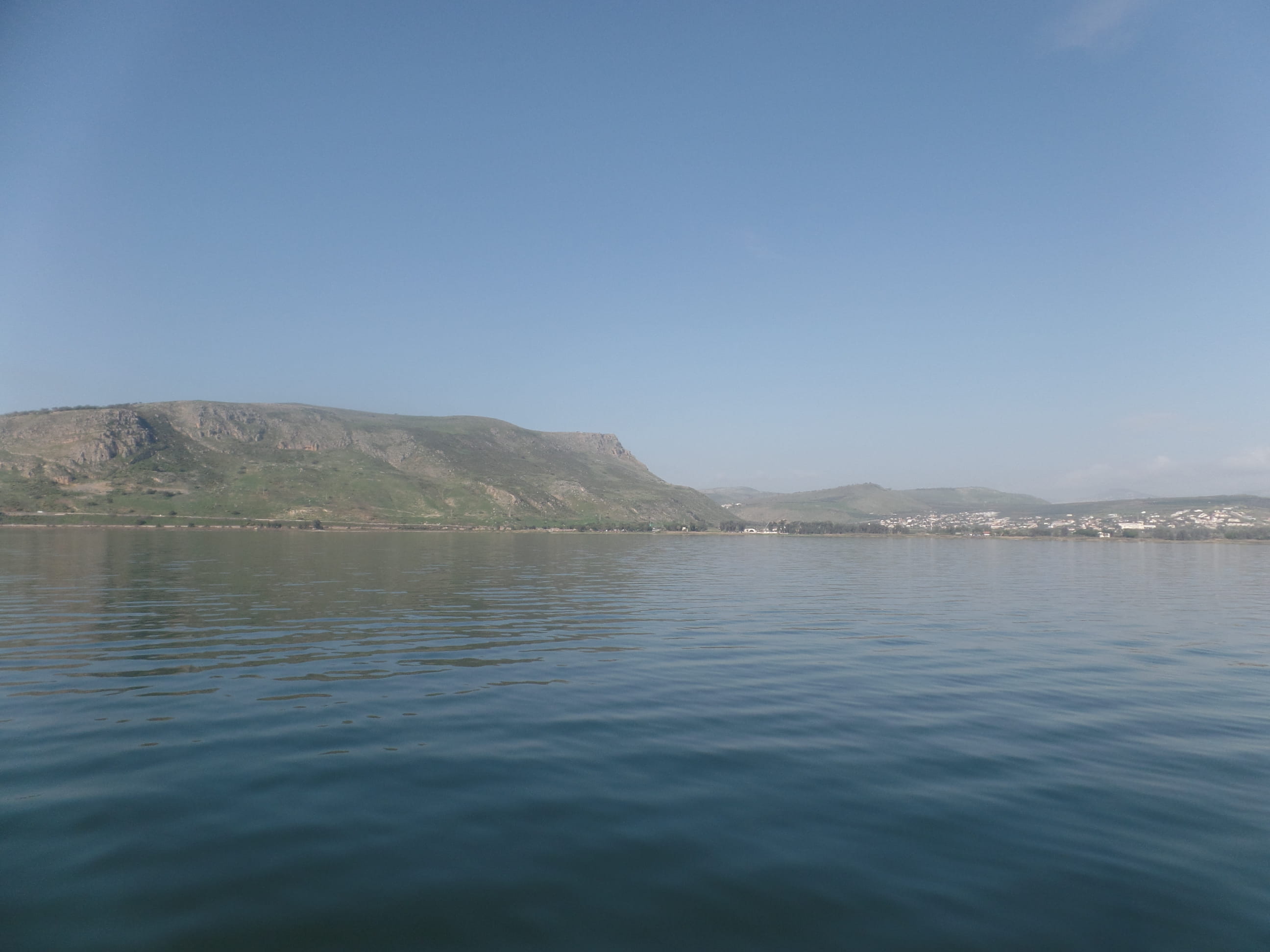 god, sea, sea of galilee, nature, outdoors, copy space, mountain, tranquil scene, waterfront, jesus, israel, 2K, blue, pilgrims tral, lake, day, tranquility, HD Wallpaper